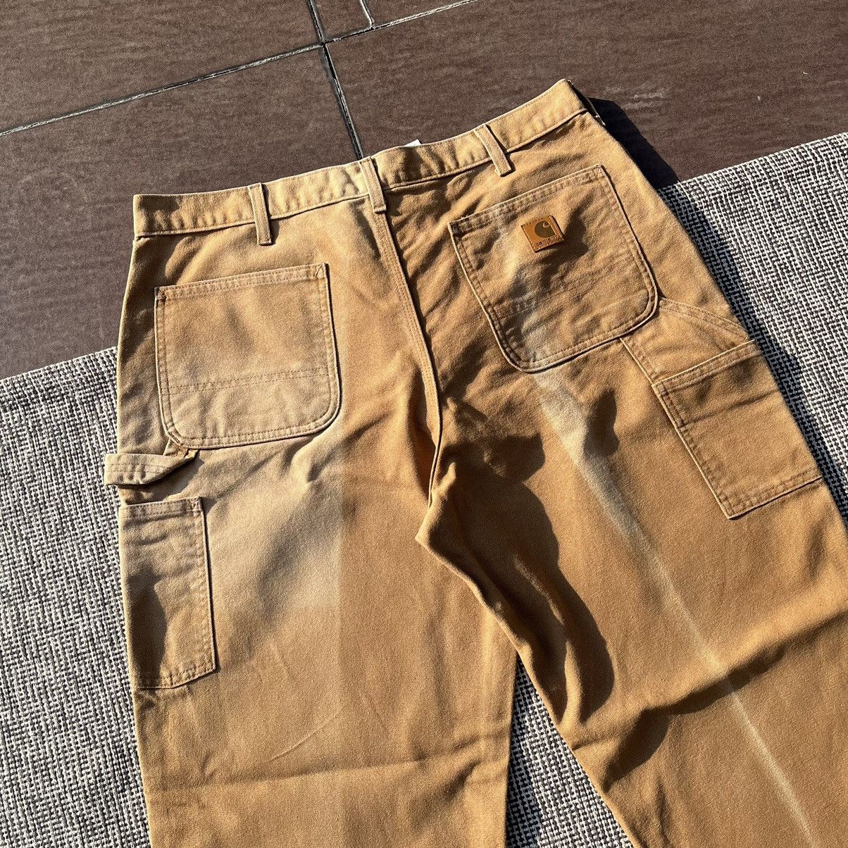 Carhartt × Vintage Carhart Carpenter duck brown pants Size US 36 / EU 52 - 1 Thumbnail