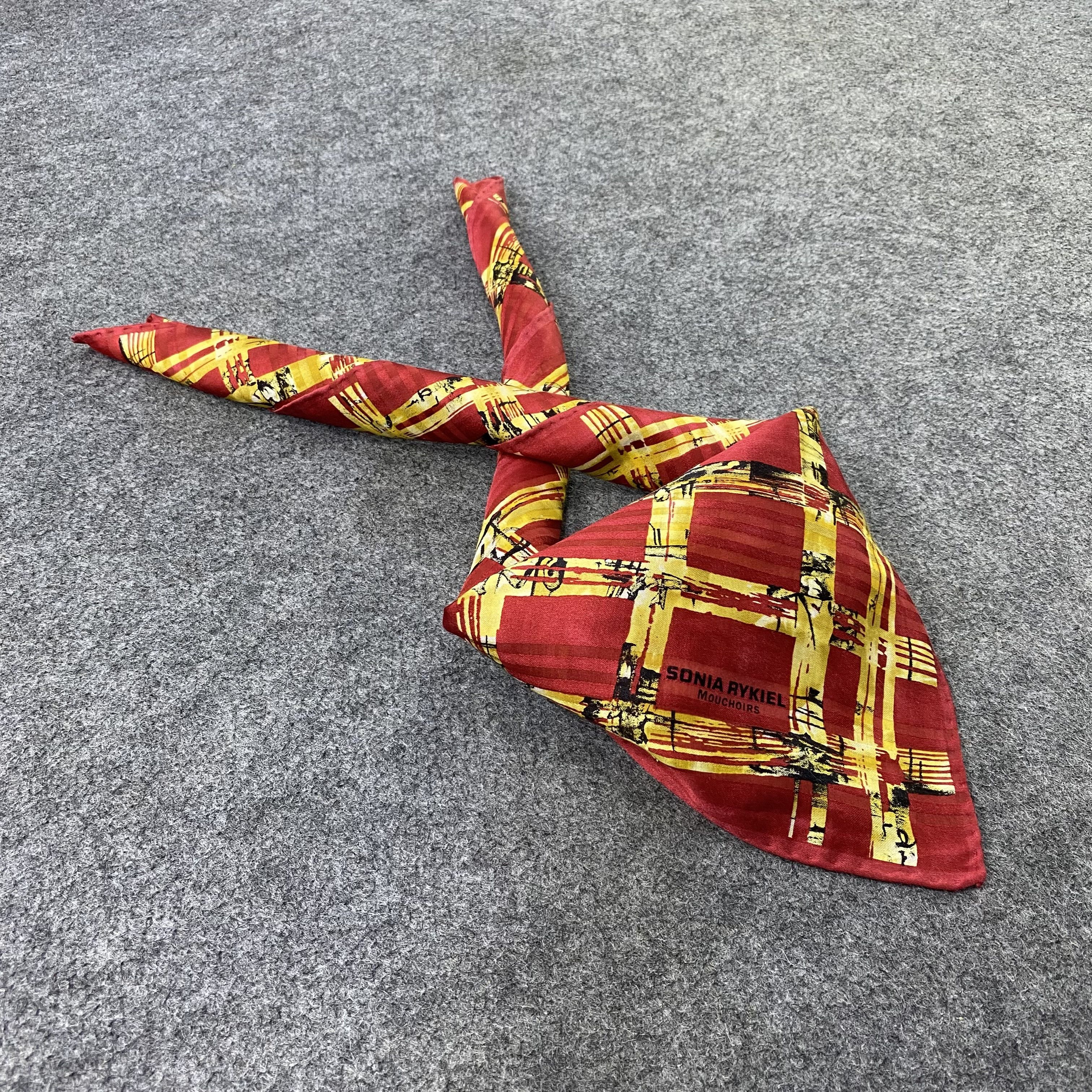 Sonia Rykiel Sonia Rykiel Handkerchief Neckerchief Bandana-B1920 Size ONE SIZE - 1 Thumbnail