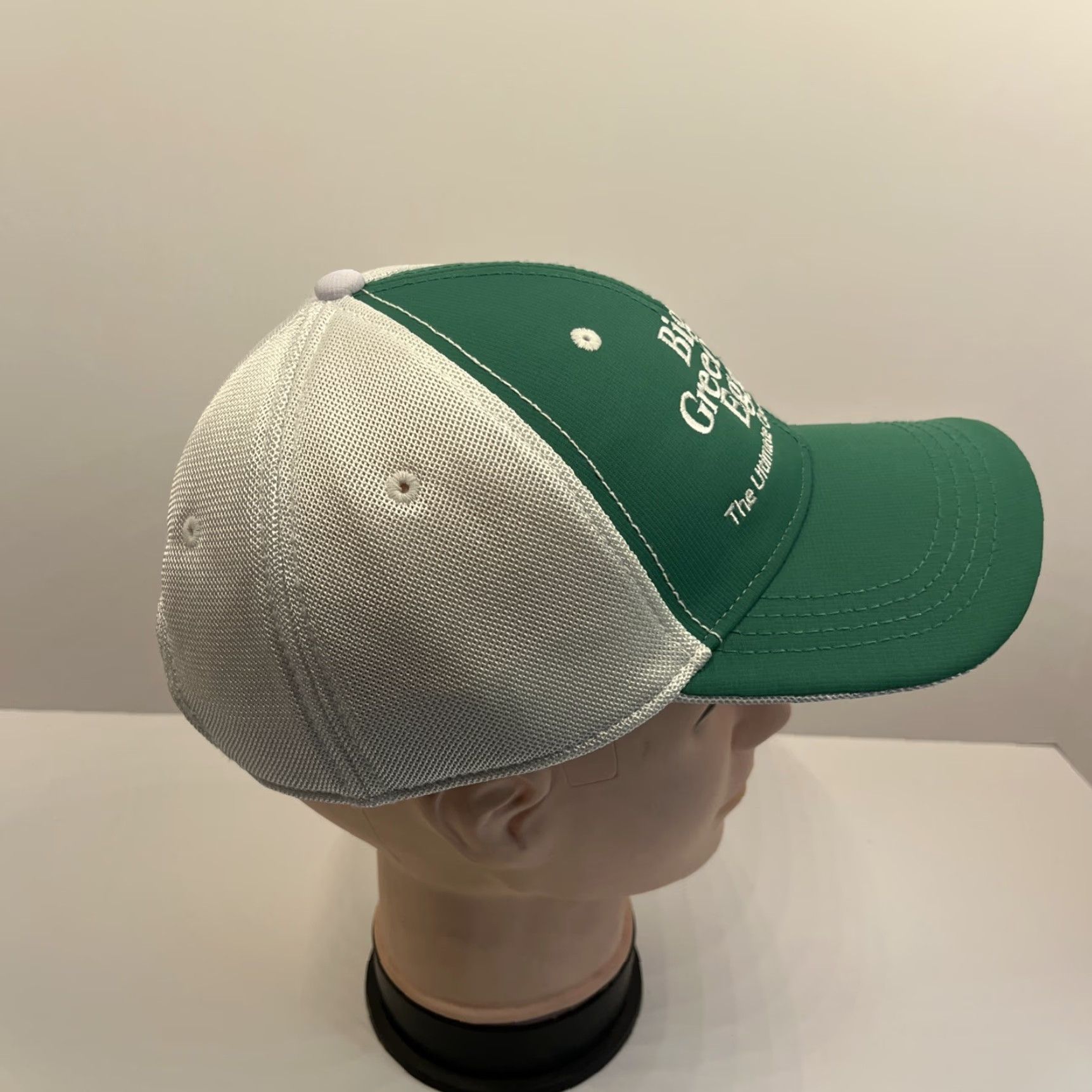 Vintage Ahead The Big Green Egg Hat BBQ Eggspert Barbeque Smoker Grilling Adjustable Cap Size ONE SIZE - 4 Thumbnail