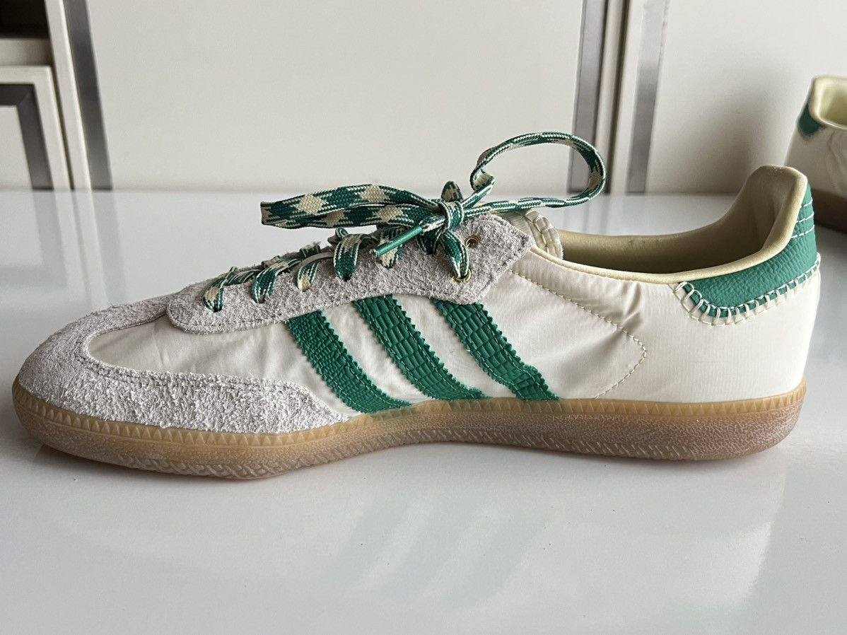Adidas × Wales Bonner Adidas Samba Wales Bonner Cream Green Size US 13 / EU 46 - 4 Thumbnail