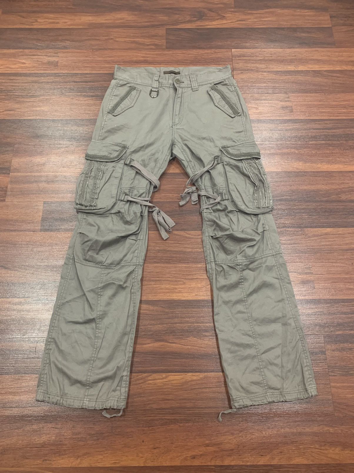 If Six Was Nine DackDive Bondage Cargo Pants Size US 32 / EU 48 - 1 Thumbnail