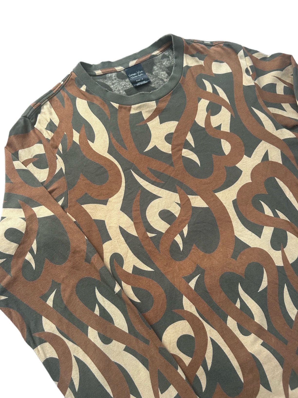 Number (N)ine Number (N)ine Tribal Longsleeve Size US M / EU 48-50 / 2 - 2 Thumbnail
