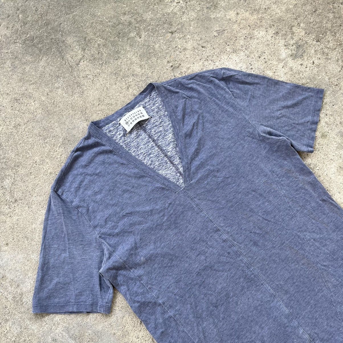 Japan Blue ❌SOLD❌T-shirt V Neck Maison Martin Margiela Size M / US 6-8 / IT 42-44 - 2 Thumbnail