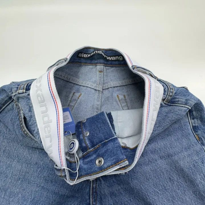 Alexander Wang Alexander Wang FW22 High-Waisted Denim Pants - Size 24" / US 00 / IT 34 - 6 Thumbnail