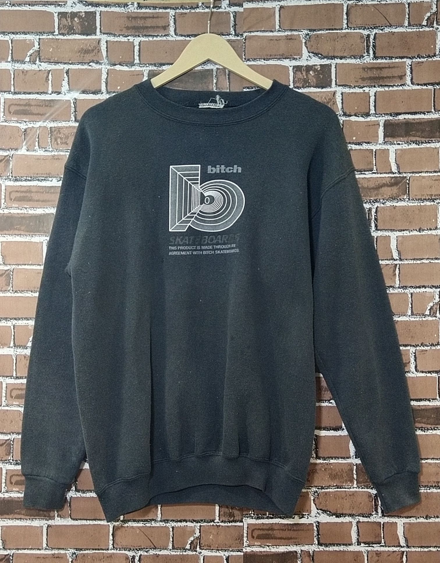 Vintage Final Drop Bitch Skateboard Sweatshirt Size US M / EU 48-50 / 2 - 1 Thumbnail
