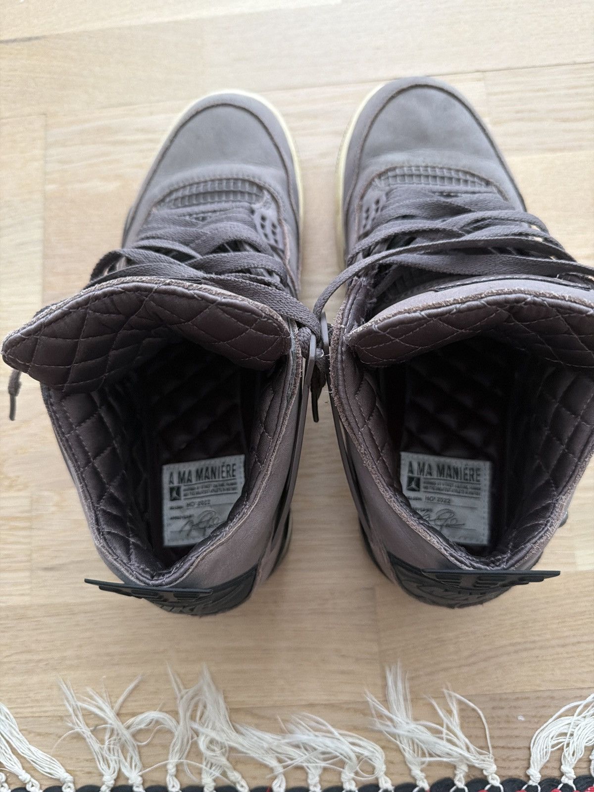 A Ma Maniere × Jordan Brand Jordan 4 retro a ma maniere violet ore Size US 9 / EU 42 - 5 Thumbnail