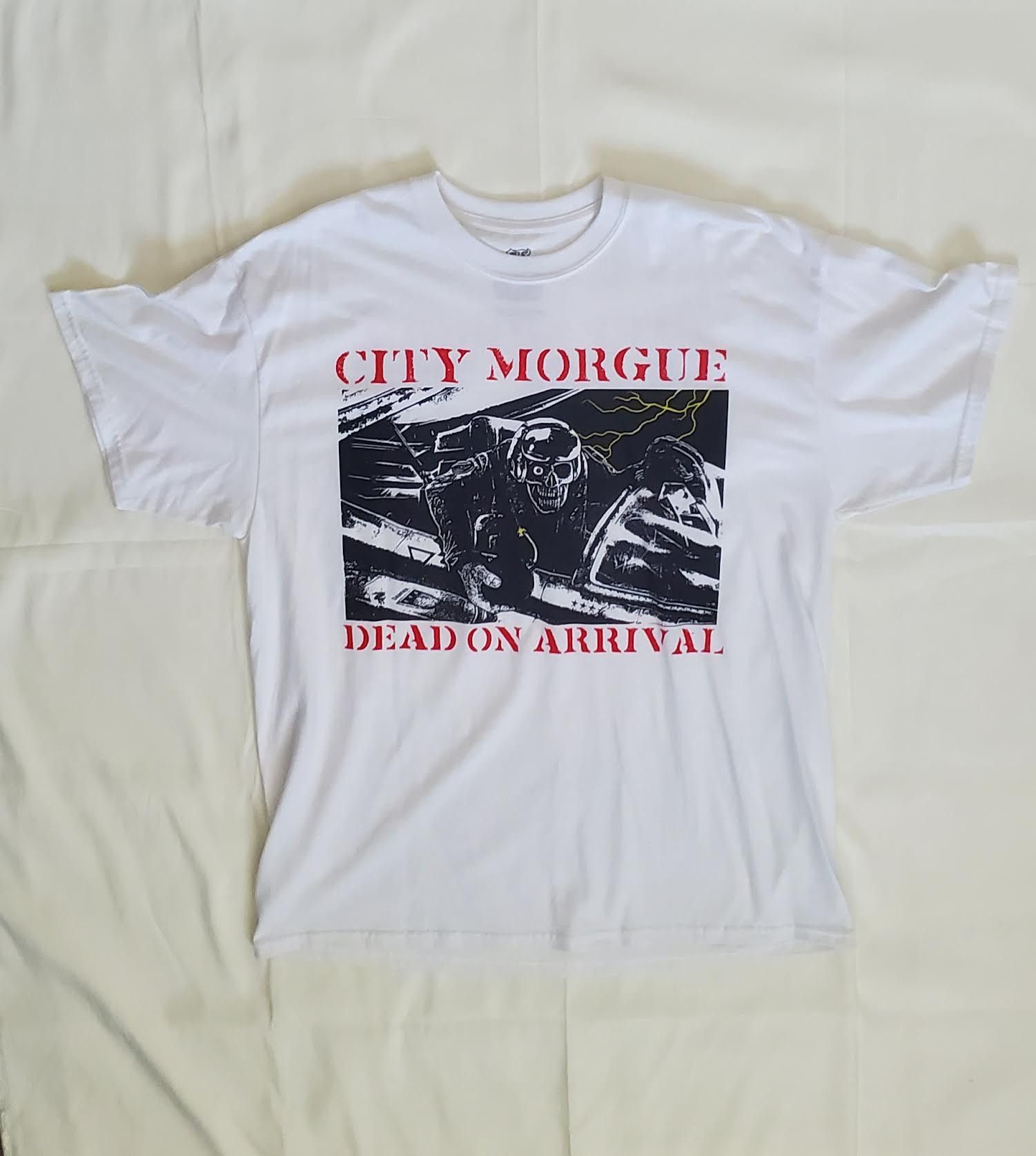 City Morgue City Morgue Dead on Arrival Tour Shirt Size US XL / EU 56 / 4 - 3 Thumbnail