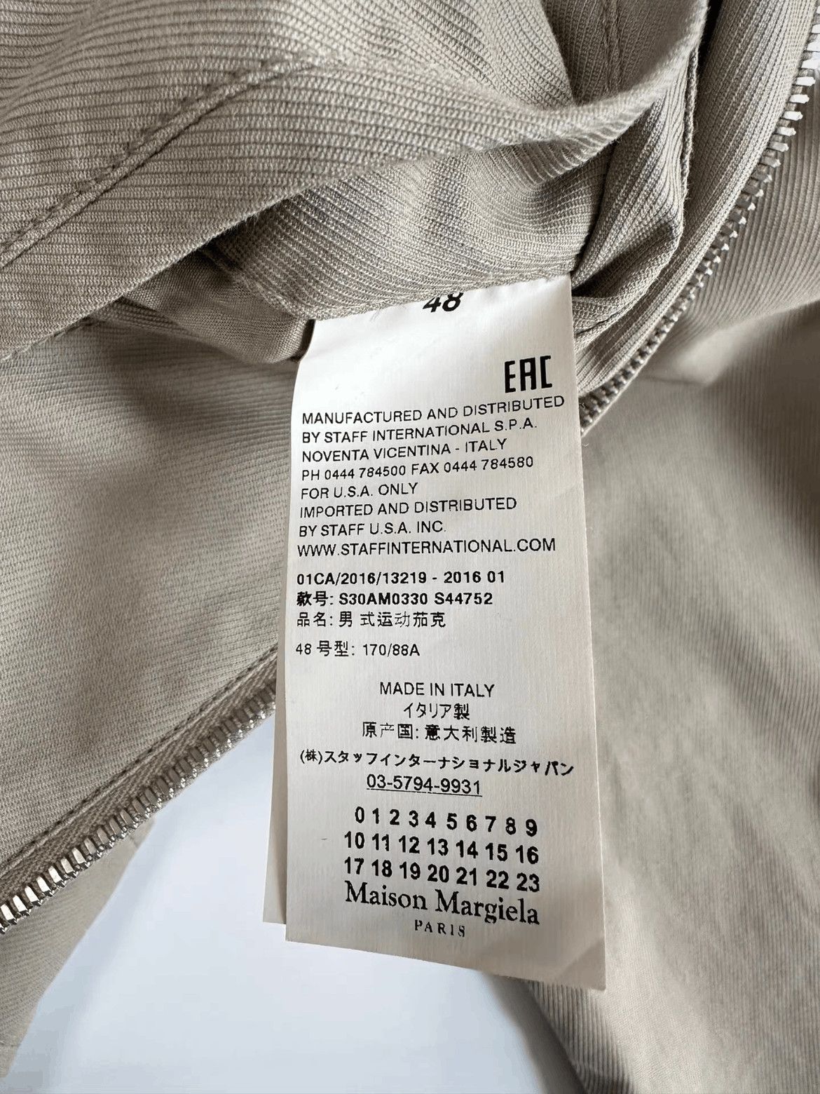 Maison Margiela Sz 48 Maison Margiela 16SS Spider Zip Jacket Size US M / EU 48-50 / 2 - 4 Thumbnail