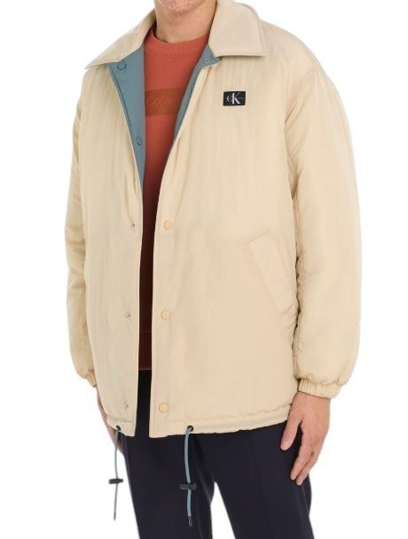 Calvin Klein REVERSIBLE SKATER S Unisex Oversized Loose Fit Jacket 86397 Size US S / EU 44-46 / 1 - 3 Thumbnail