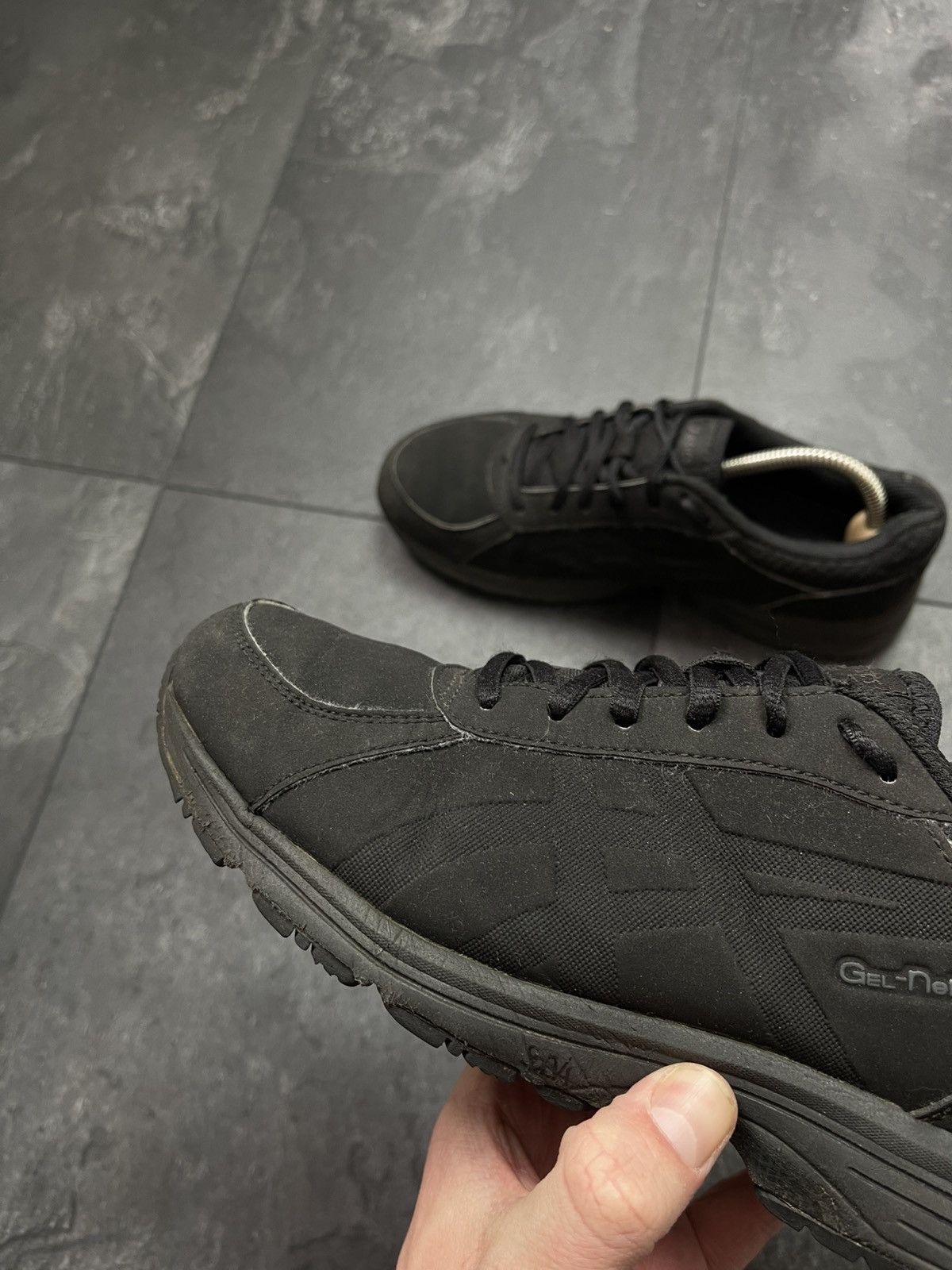 Asics × Streetwear × Vintage Vintage asics gel Nebraska low top sneakers Size US 6.5 / EU 39-40 - 9 Thumbnail
