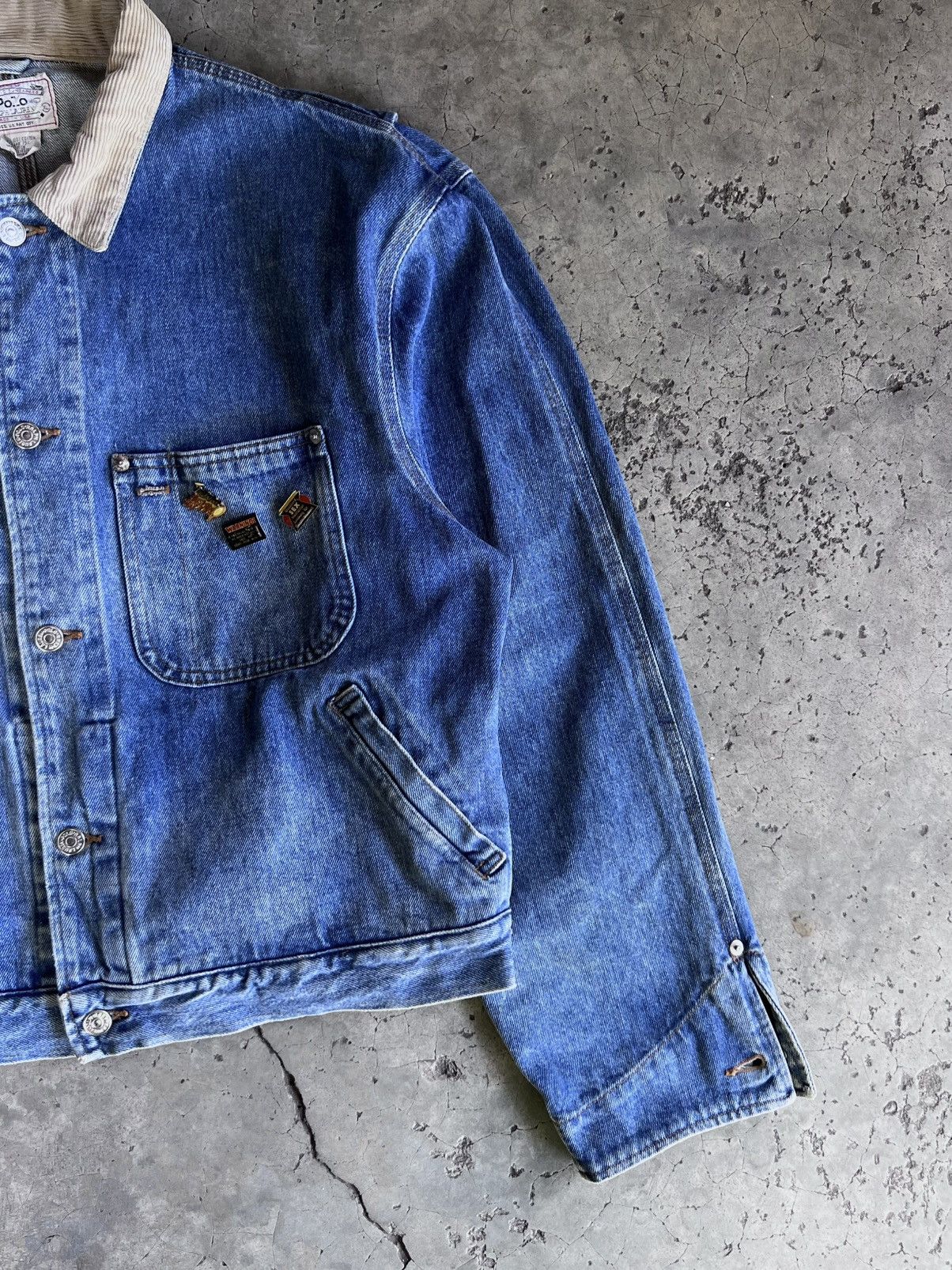 Polo Ralph Lauren Kanye West Sample Reference Polo Ralph Lauren Denim Jacket Size US L / EU 52-54 / 3 - 5 Thumbnail