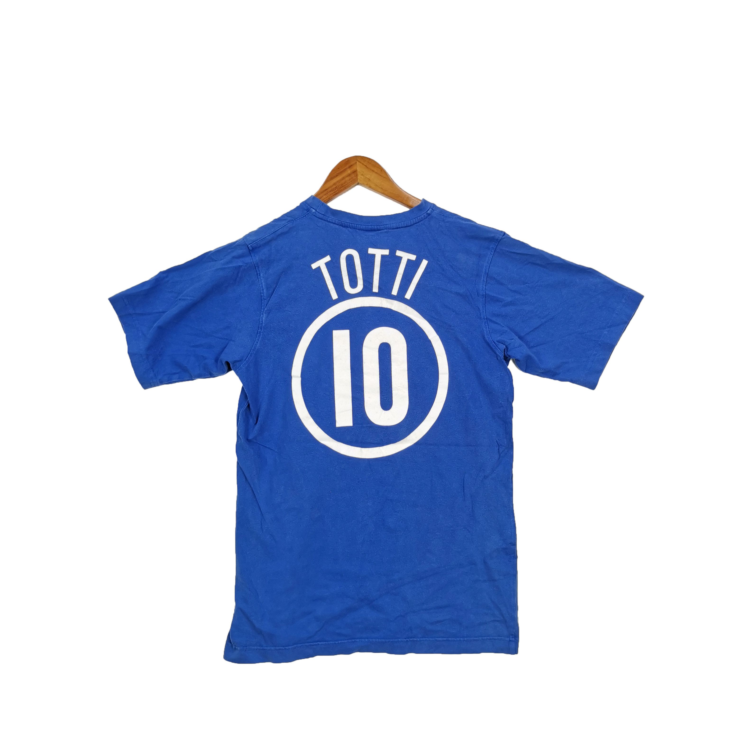 Nike Vintage Nike T-Shirt Francesco Totti Nike Swoosh ACG 56789 Size US M / EU 48-50 / 2 - 2 Thumbnail