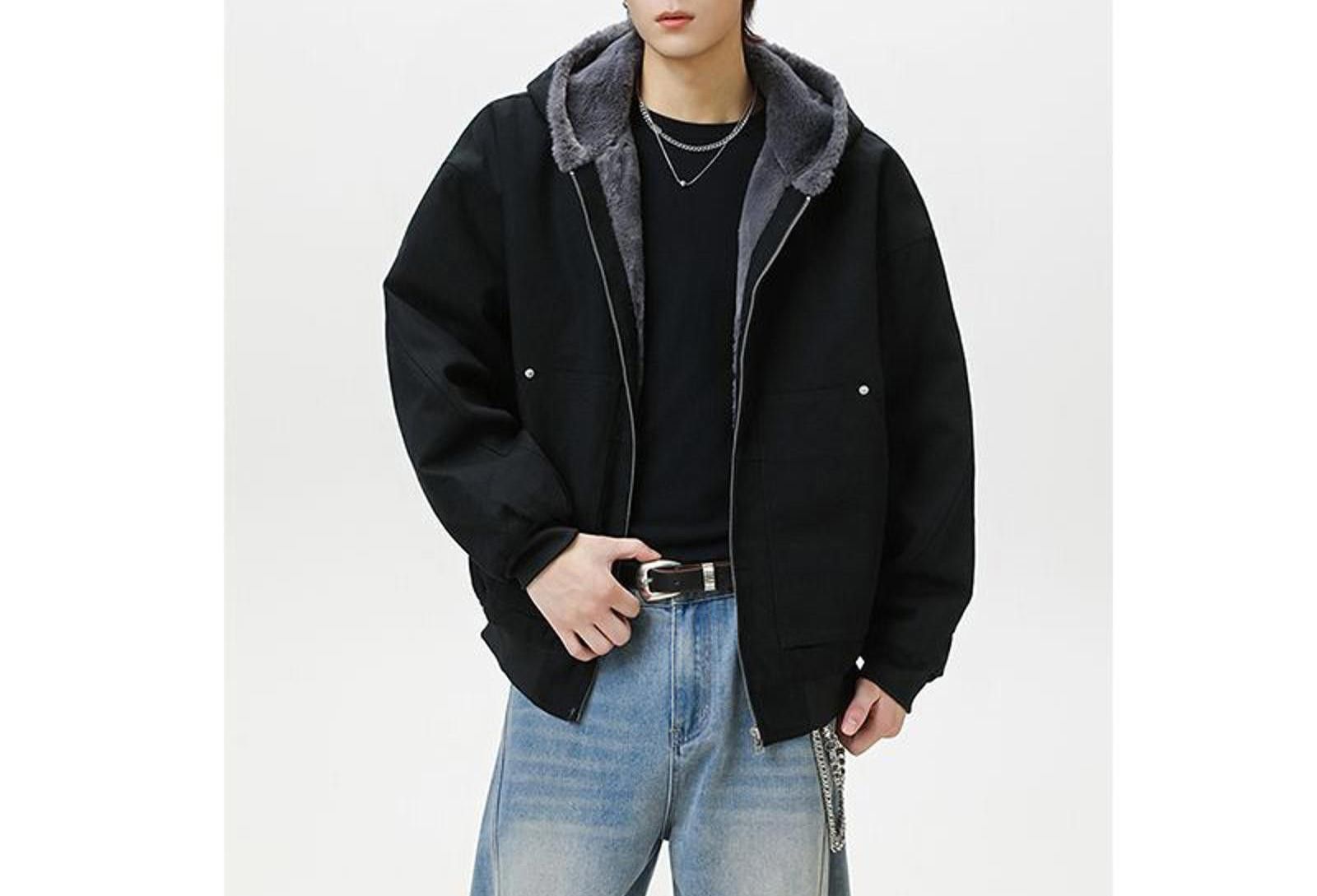 Other Faux Fur Lined Hooded Jackets, Mens Outerwear Size US L / EU 52-54 / 3 - 2 Thumbnail