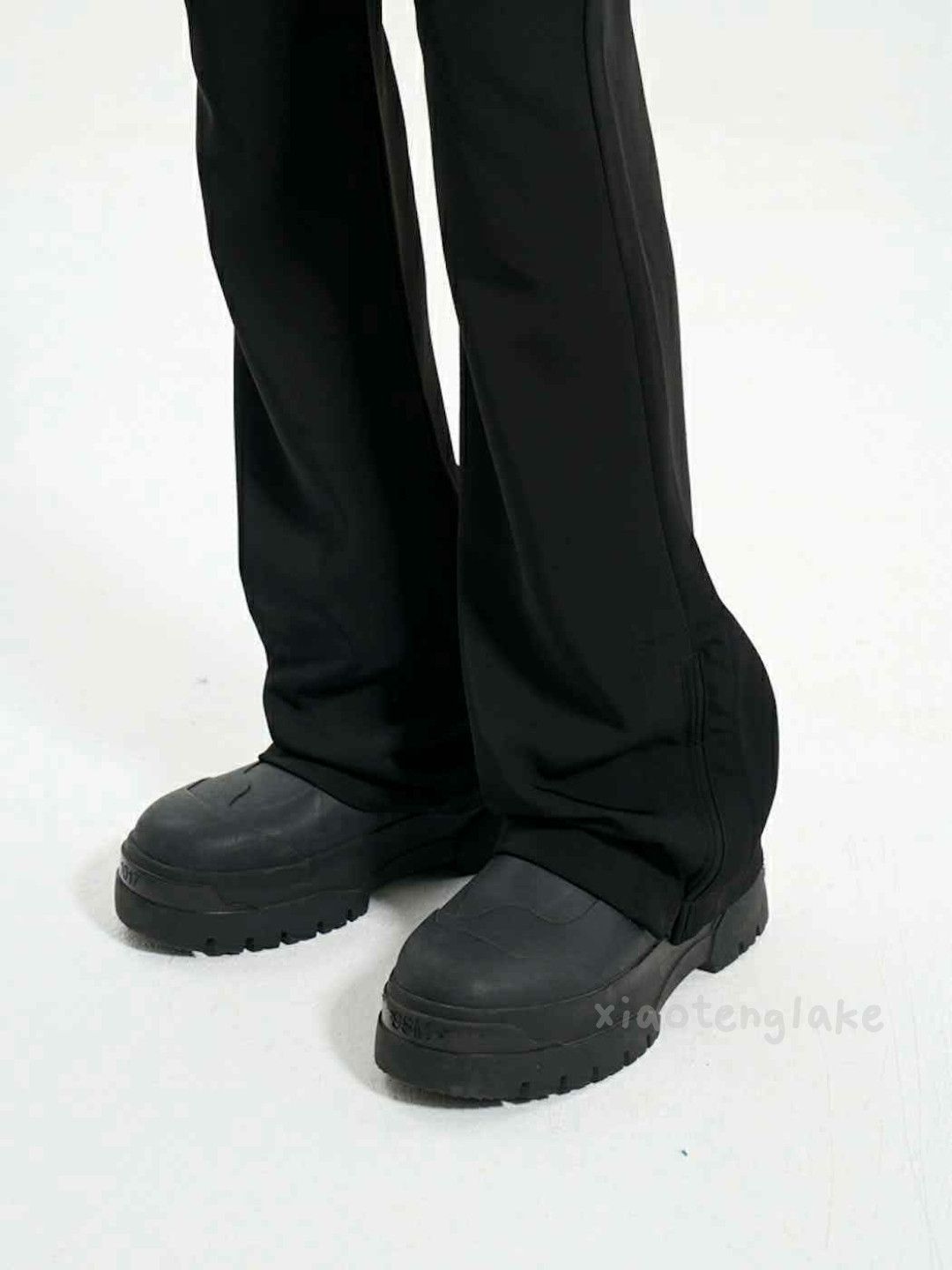 Designer × Japanese Brand × Vintage urban cleanfit dance yuppie bootcut flared pants Size US 32 / EU 48 - 2 Thumbnail