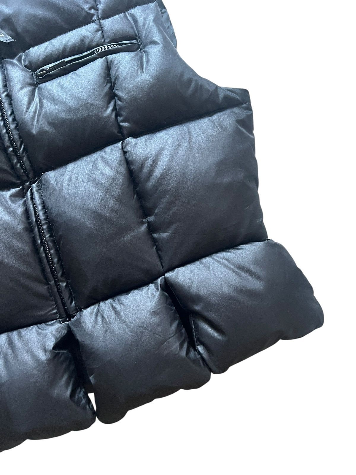 Yohji Yamamoto 1980s Workshop Yohji Yamamoto Feather Cropped Puffer Vest Size US XS / EU 42 / 0 - 7 Thumbnail