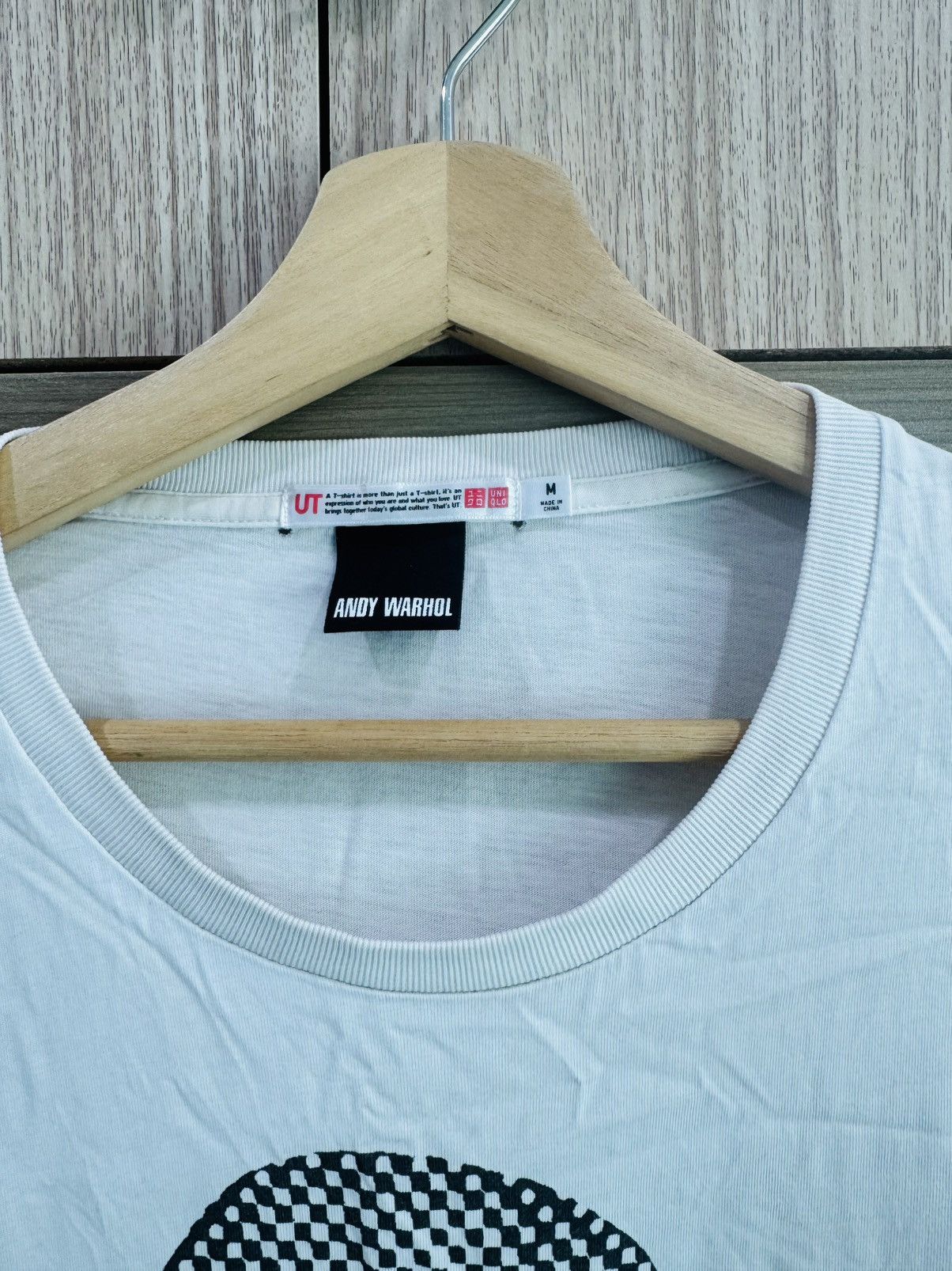 Andy Warhol × Uniqlo Andy Warhol Big Head Skull Print Tee Size US M / EU 48-50 / 2 - 4 Thumbnail