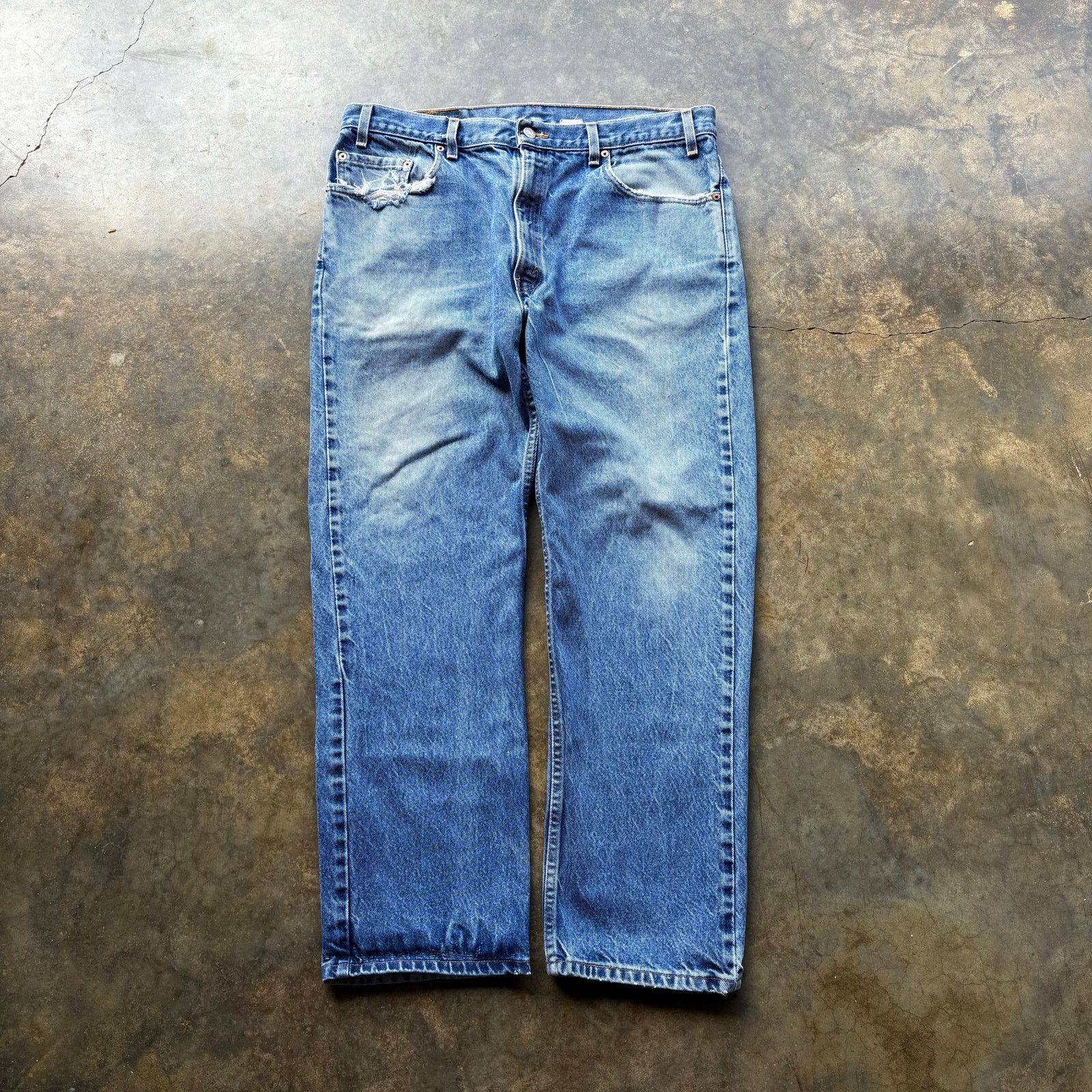 Levi's Beautiful Vintage Levis 505 Made in usa Jeans Size US 38 / EU 54 - 4 Thumbnail