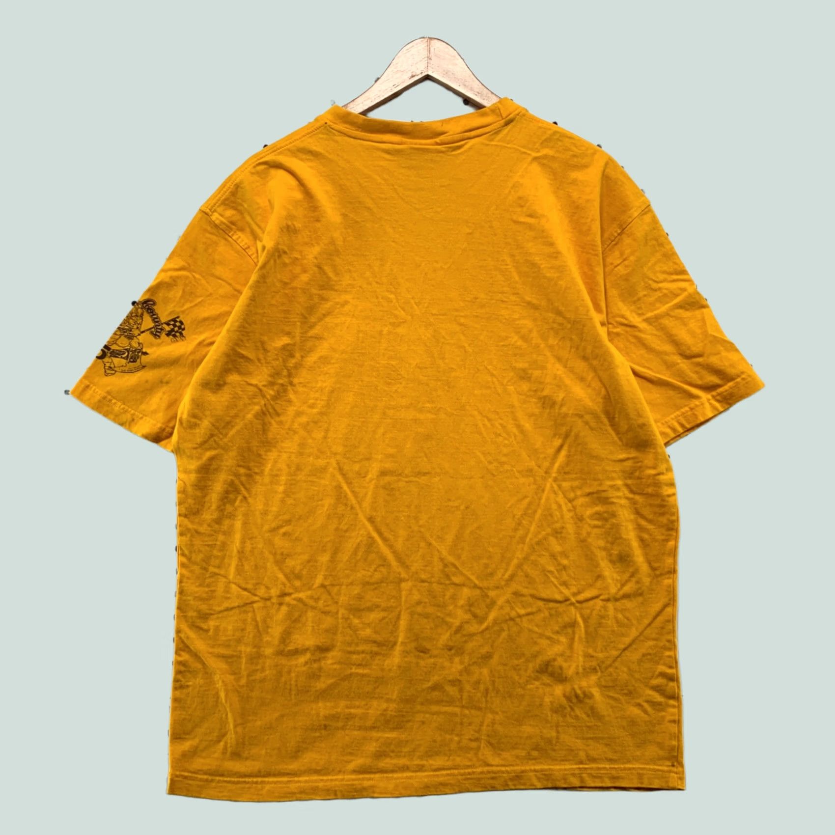 Affliction VINTAGE Y2K Affliction 5ive Jungle Shirt Mens XL Yellow Skill Gothic Size US XL / EU 56 / 4 - 1 Thumbnail