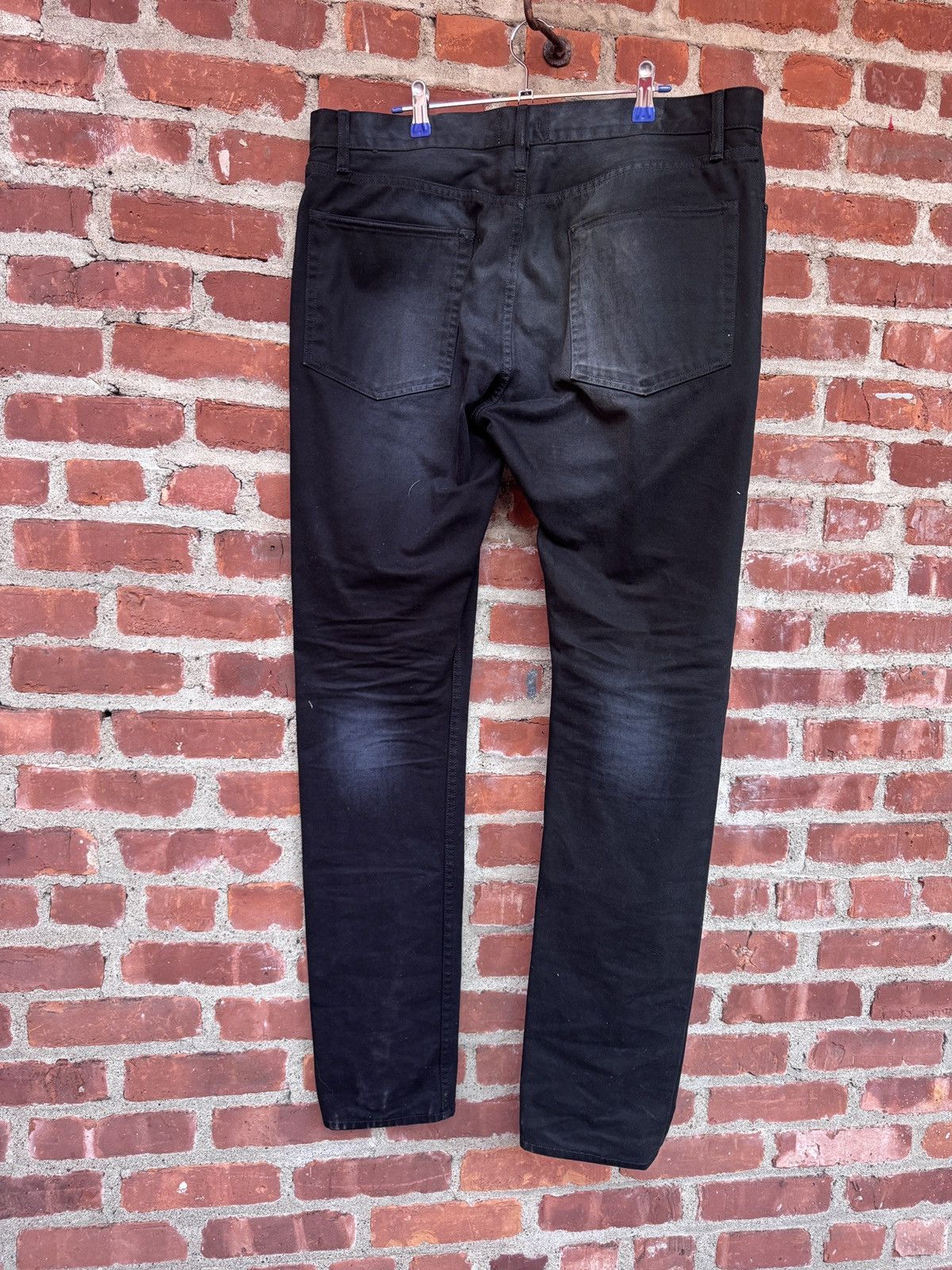 Fear of God Fear of god 6th collection black canvas denim pants Size US 36 / EU 52 - 2 Thumbnail