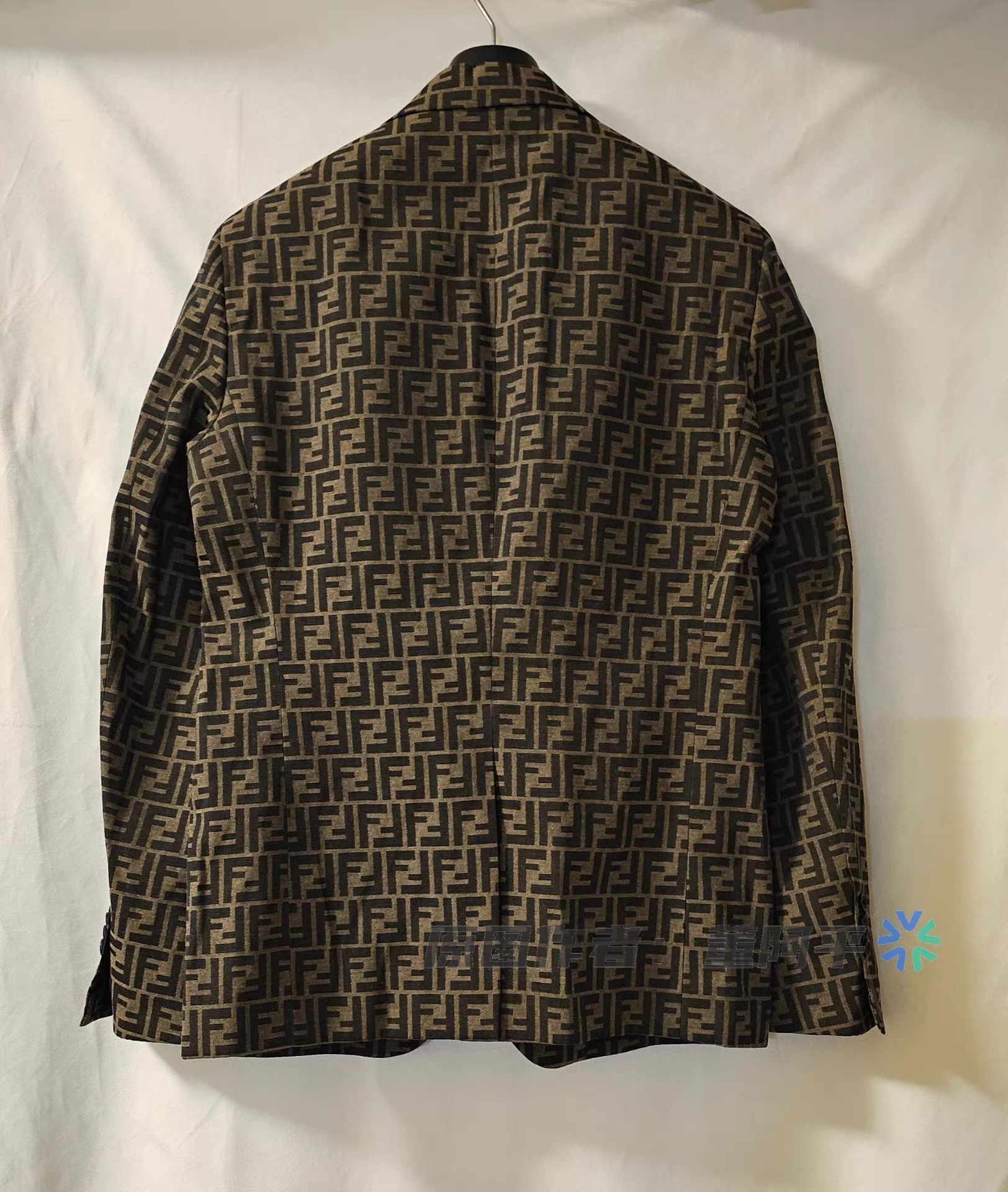 Fendi Fendi men's blazer with all-over FF print, Size 50R - 5 Thumbnail
