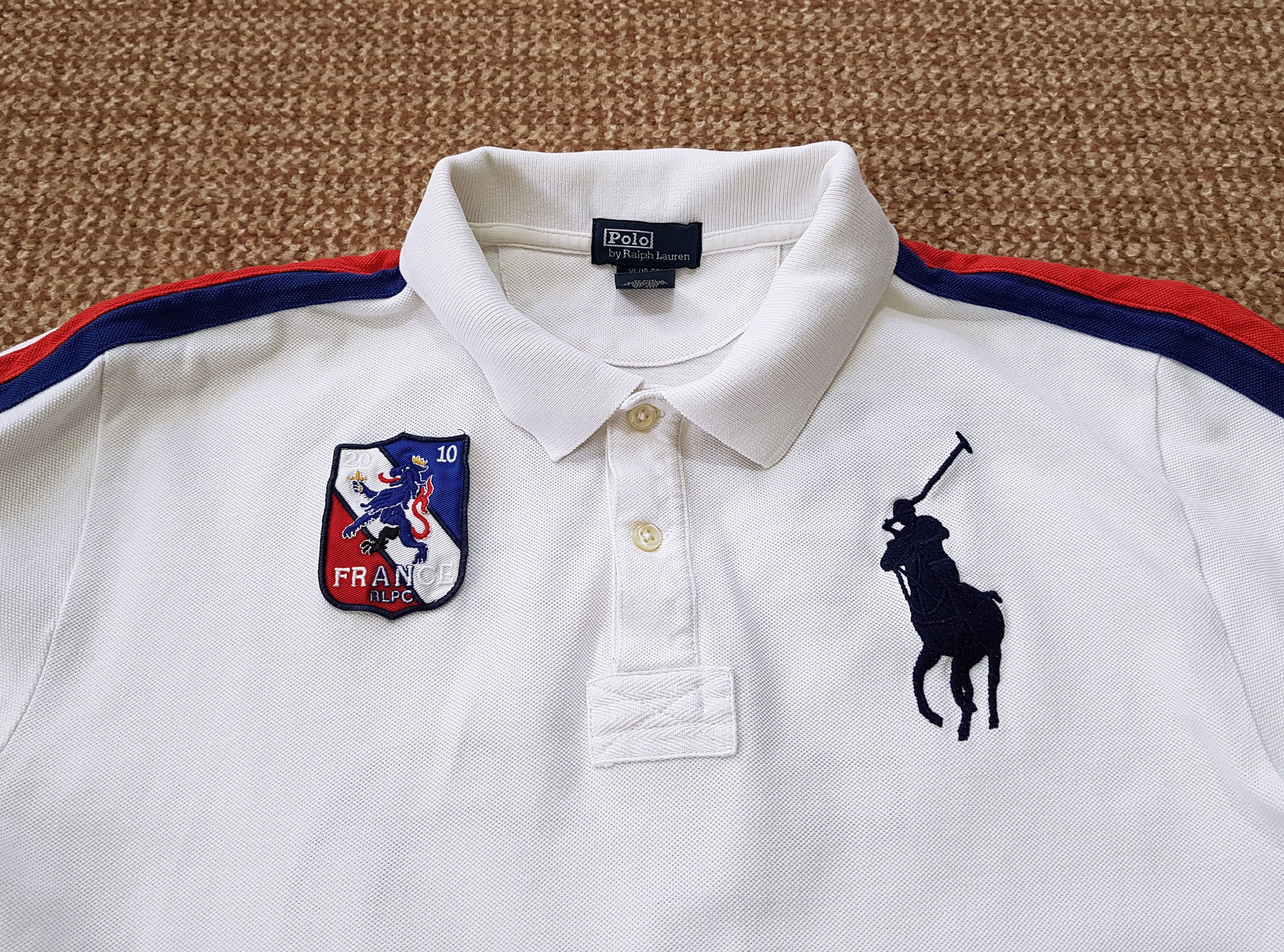 Polo Ralph Lauren Ralph Lauren Polo Vintage #35 France Big Pony Shirt sz S Size US S / EU 44-46 / 1 - 6 Thumbnail