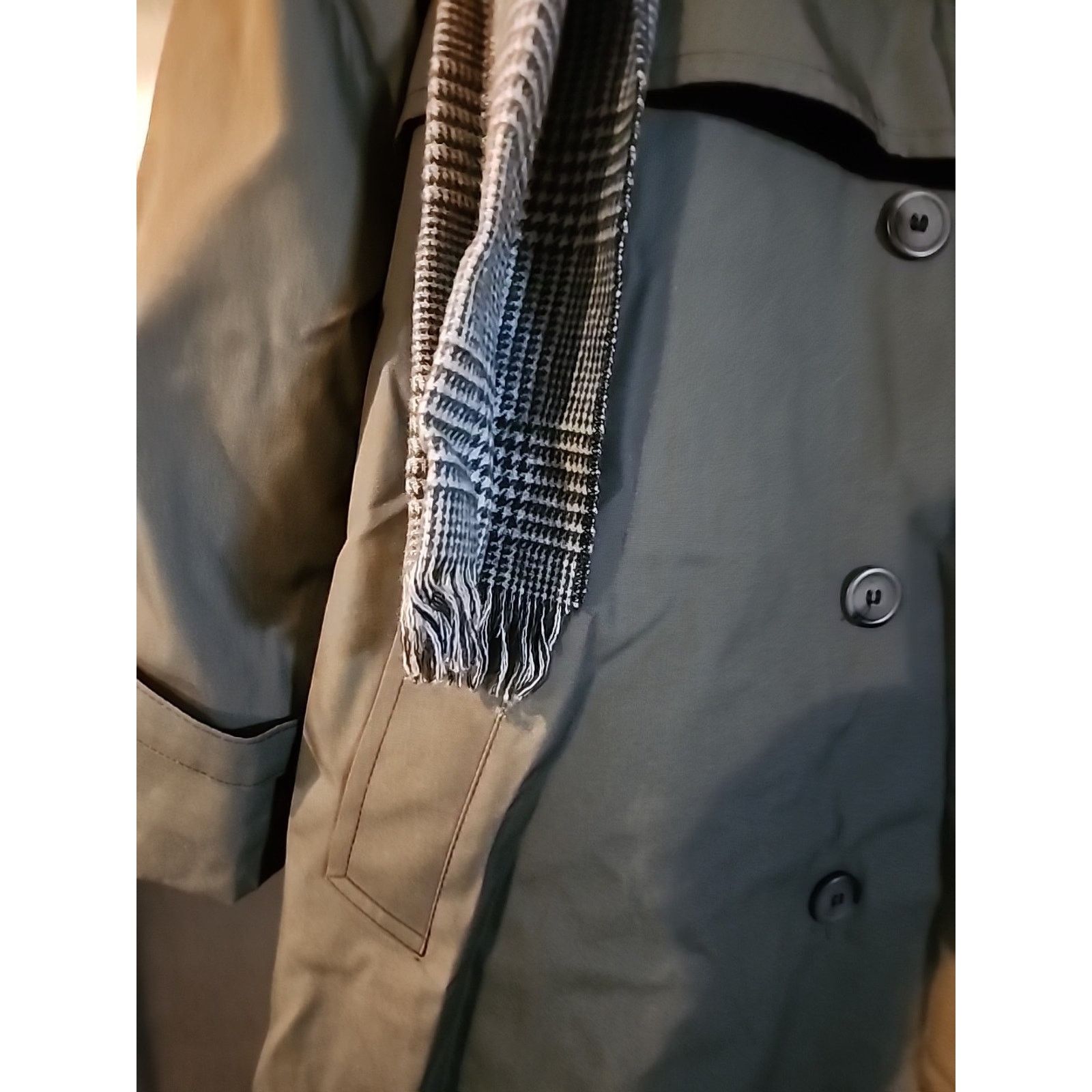 London Fog Vintage London Fog Trench Coat with Removable Plaid Liner Size XXL / US 16-18 / IT 52-54 - 7 Thumbnail