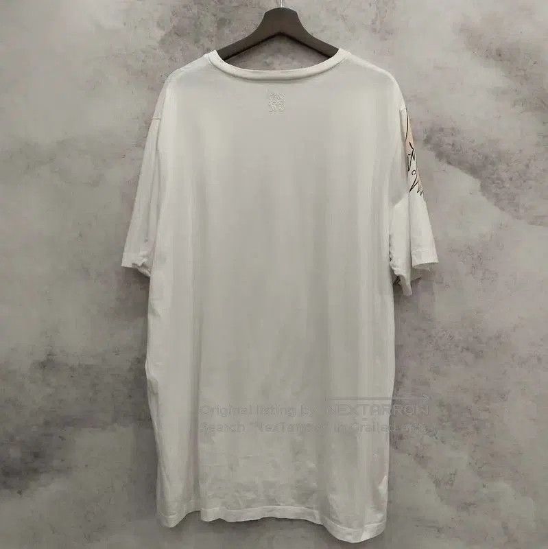 Loewe Loewe Summer White Cotton Short Sleeve T-Shirt . Size M / US 6-8 / IT 42-44 - 2 Thumbnail