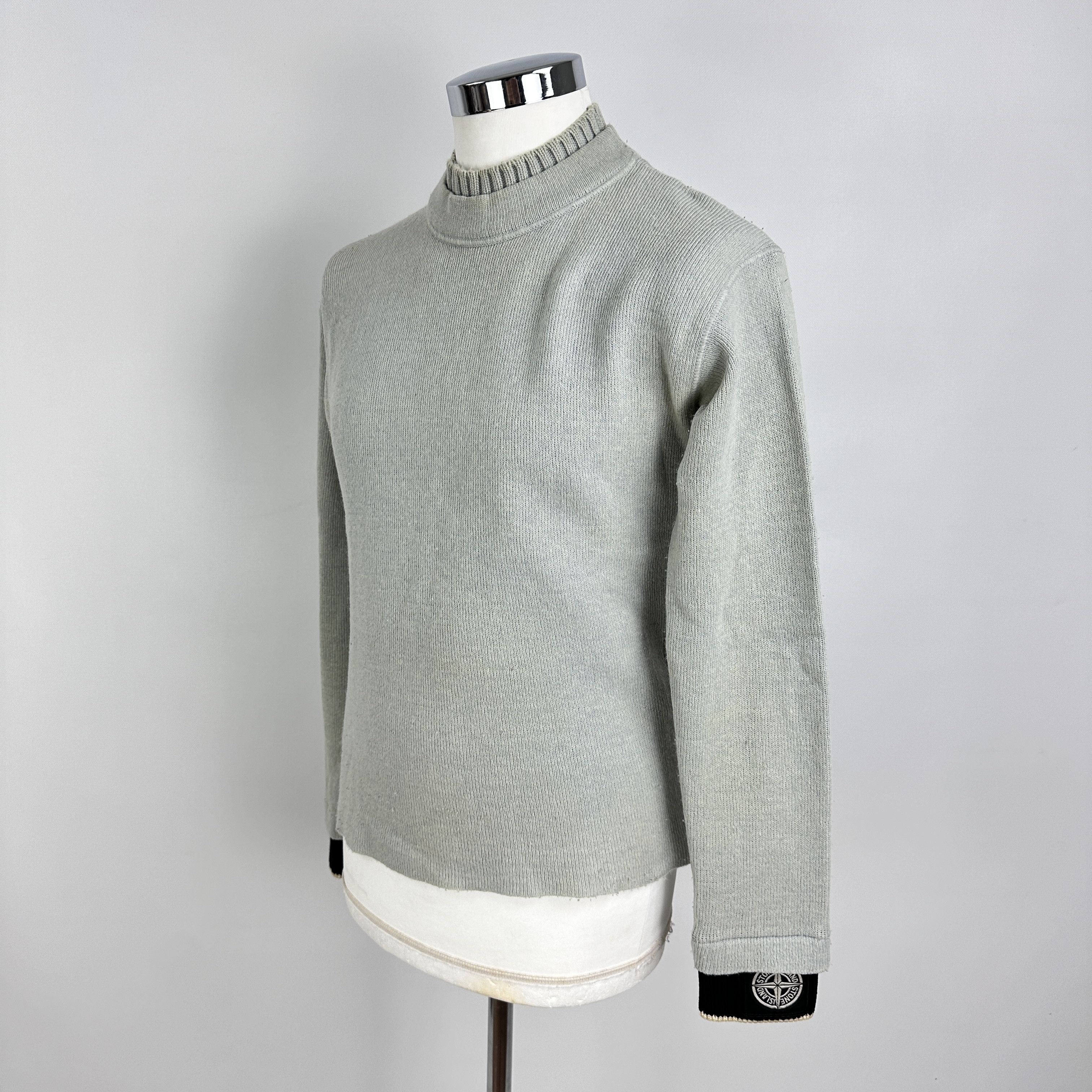 Stone Island Maglione Stone Island Celeste Y2K – M Size US S / EU 44-46 / 1 - 9 Thumbnail