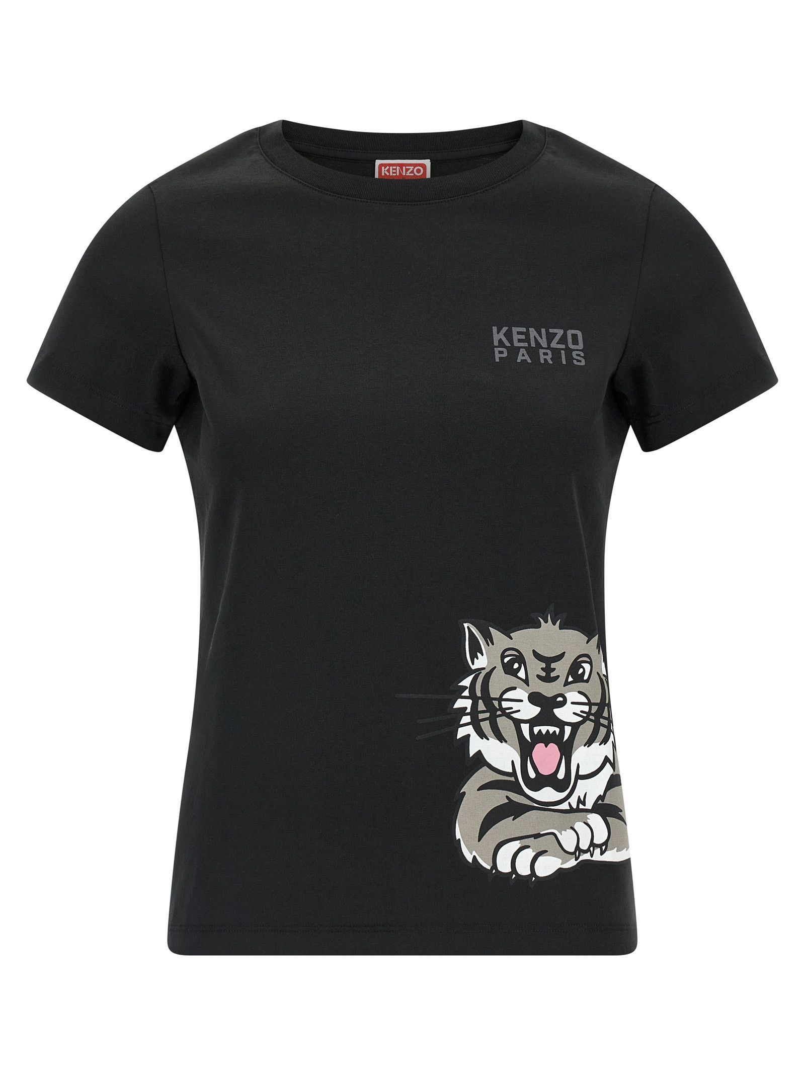 Kenzo 'Happy Tiger' T-shirt Size XS / US 0-2 / IT 36-38 - 1 Thumbnail