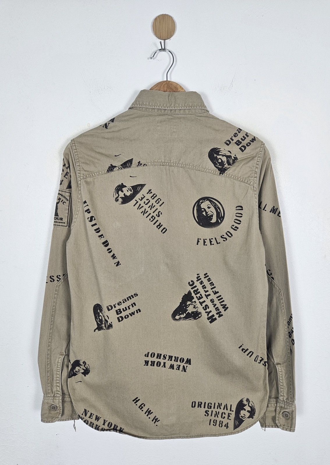 Hysteric Glamour Hysteric Glamour NY Workshop Army shirt Size US M / EU 48-50 / 2 - 2 Thumbnail