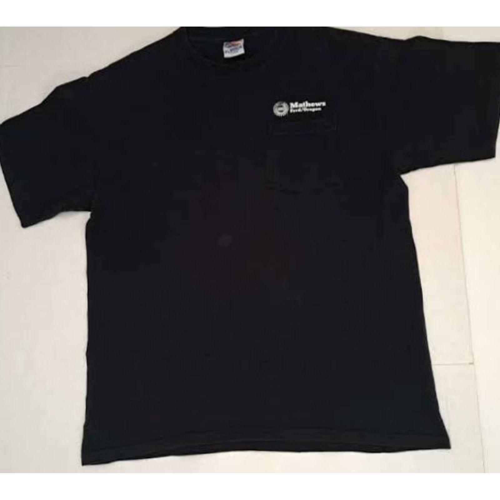 Ford VINTAGE UAW Mathews Ford Oregon Ford Shelby T-Shirt XL Black USA made Mens Size US XL / EU 56 / 4 - 3 Thumbnail