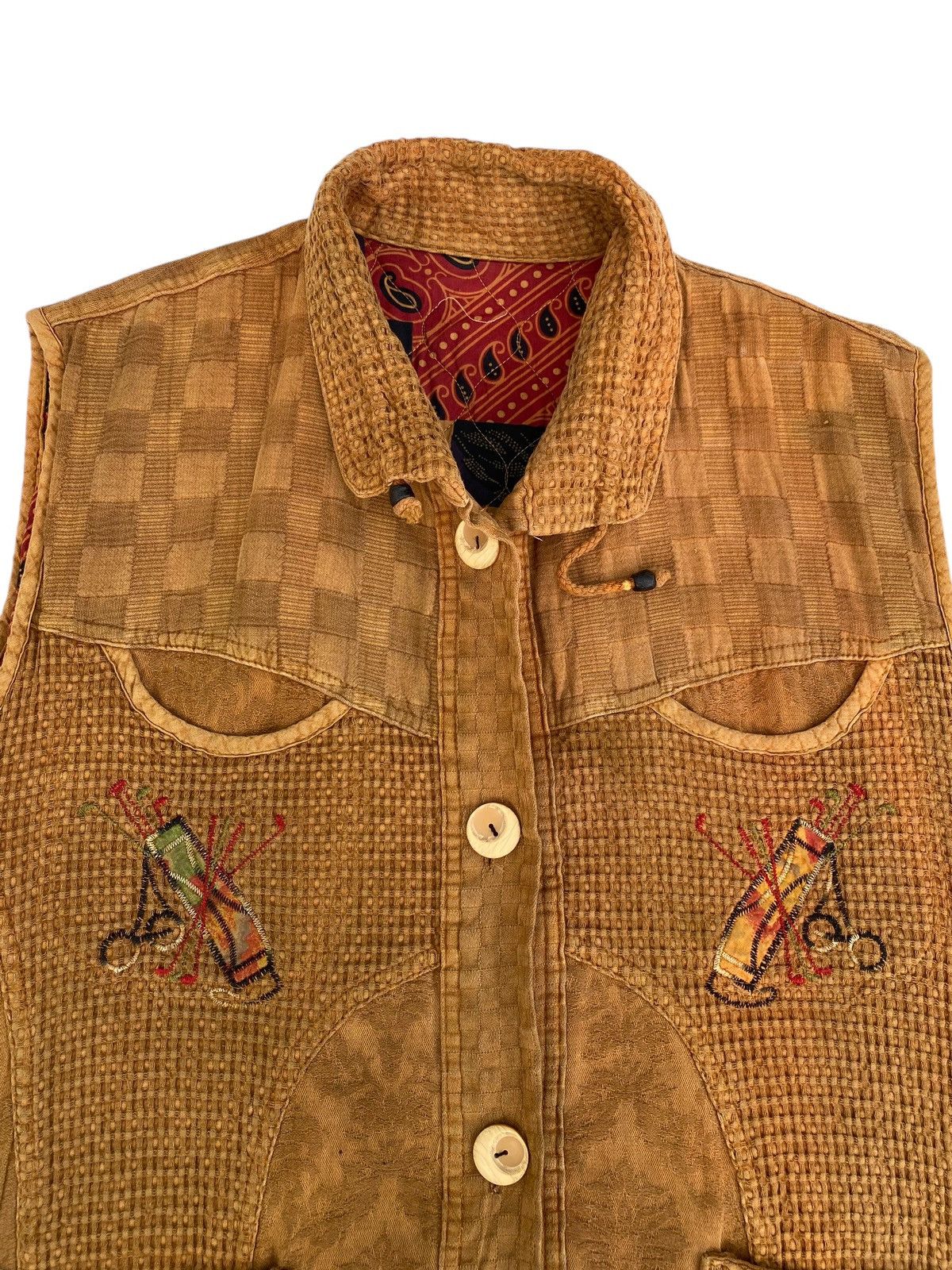 Japanese Brand × Vintage Vtg Vest Tradition Japanese Size US XL / EU 56 / 4 - 6 Thumbnail
