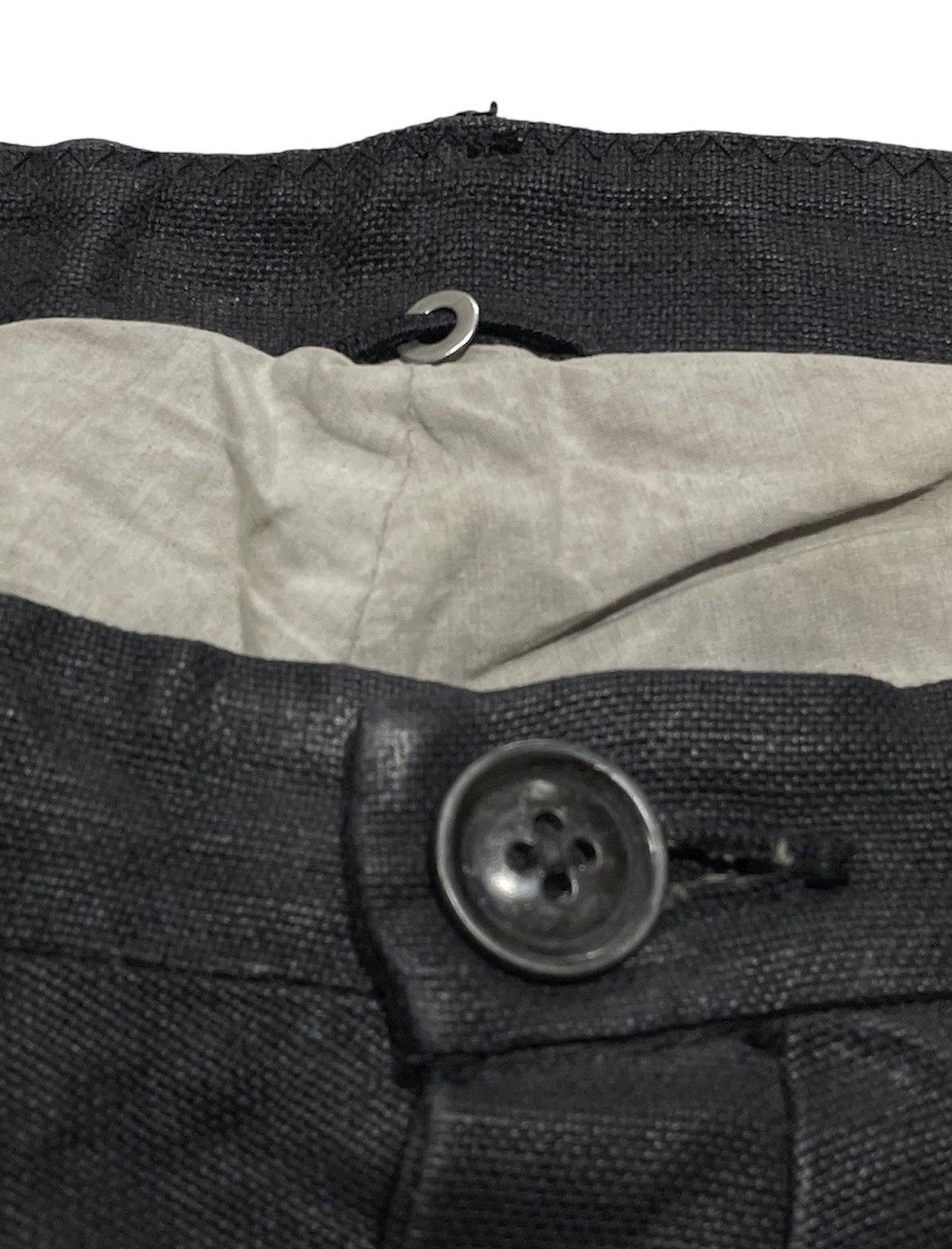 Label Under Construction Waxed Selvedge J Cut Pants Size US 32 / EU 48 - 10 Thumbnail
