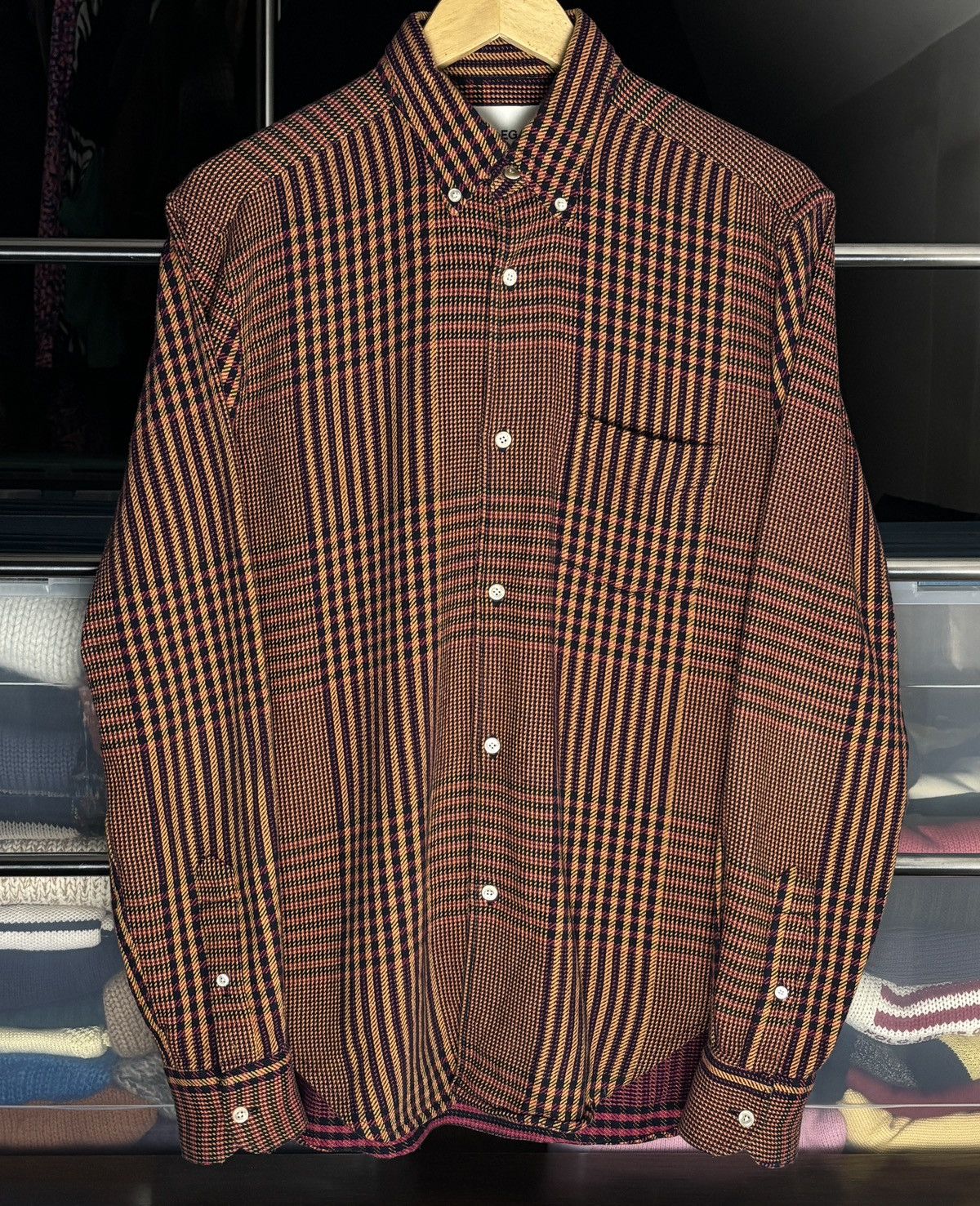 Our Legacy Our Legacy Vintage Checkered Flannel Shirt Size US M / EU 48-50 / 2 - 1 Thumbnail