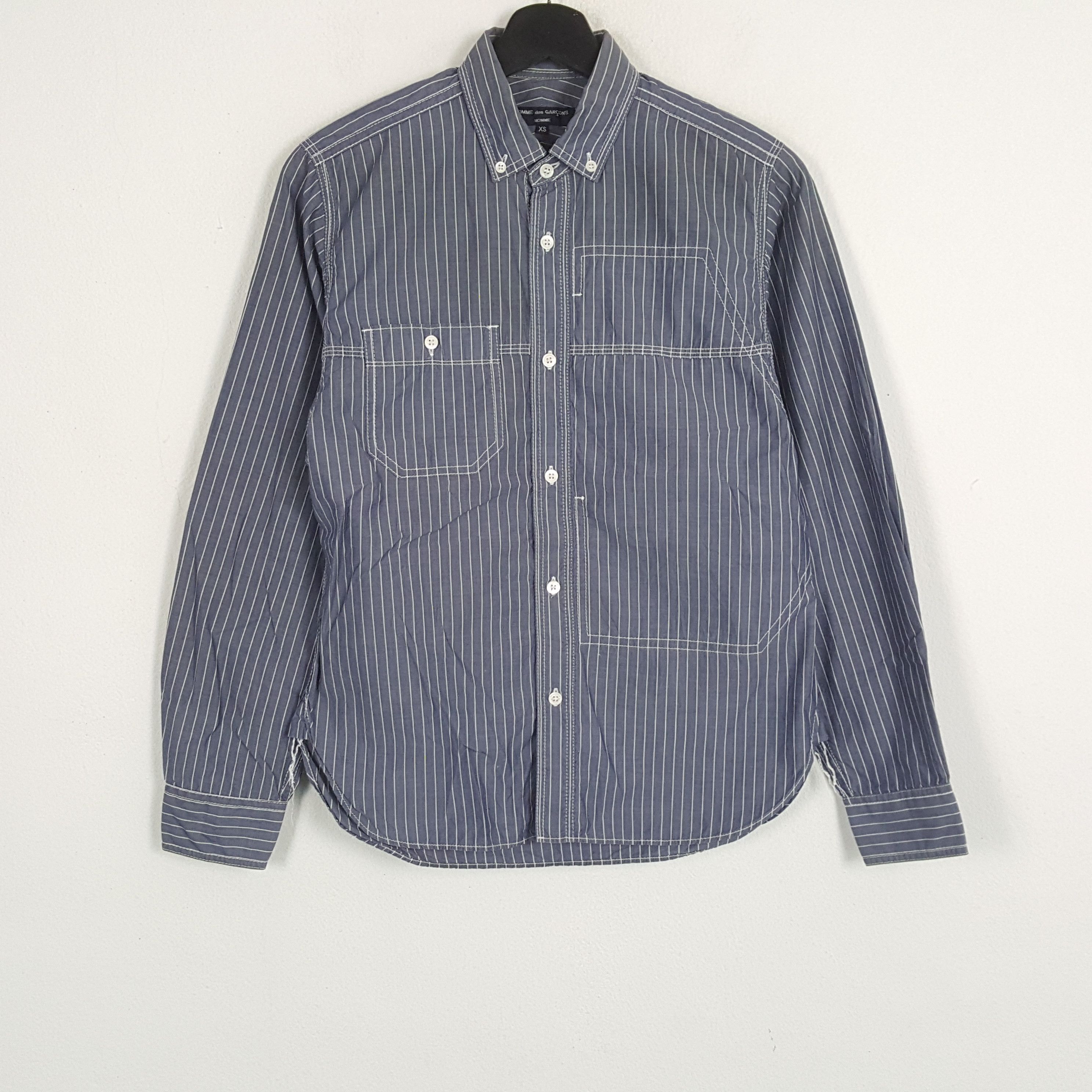 Comme des Garcons Homme COMME DES GARCONS HOMME Japanese Brand Casual Shirt Size US XS / EU 42 / 0 - 1 Thumbnail
