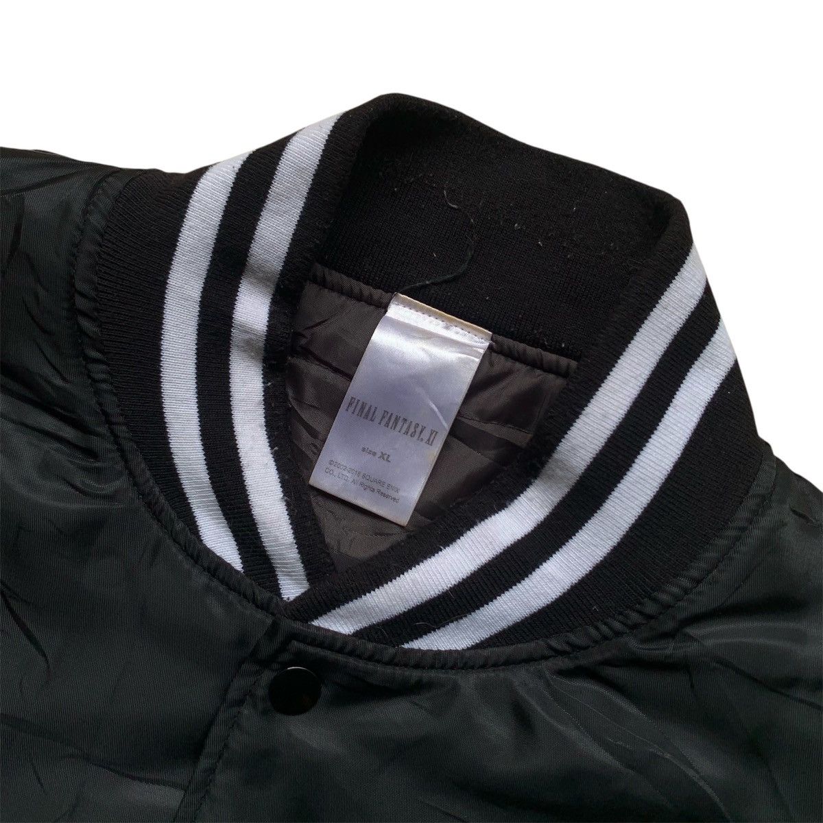 Anime Final fantasy XI with patch of Fenrir wolf varsity jacket Size US XL / EU 56 / 4 - 4 Thumbnail