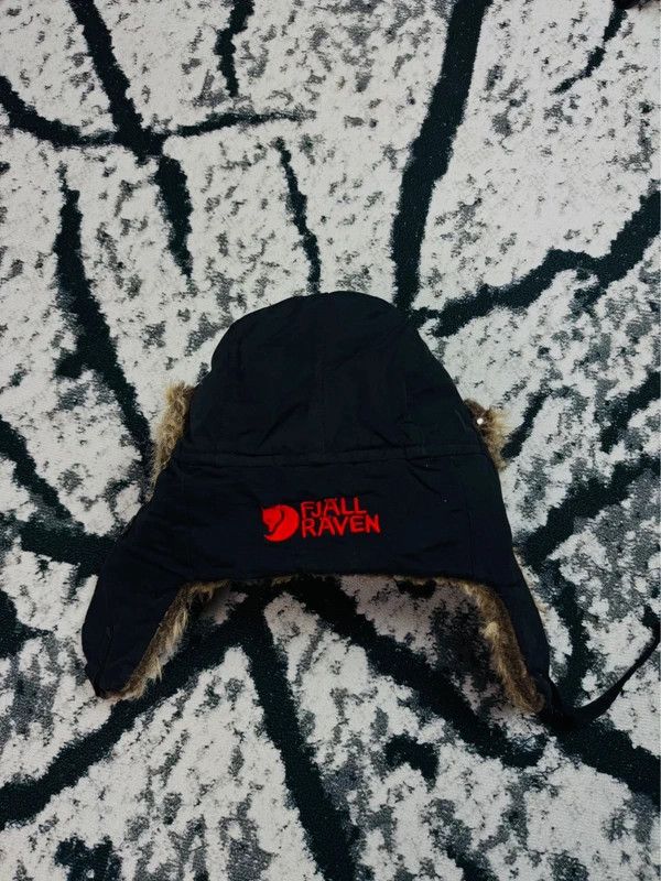 Fjallraven Fjallraven winter hat black logo S Size ONE SIZE - 3 Thumbnail