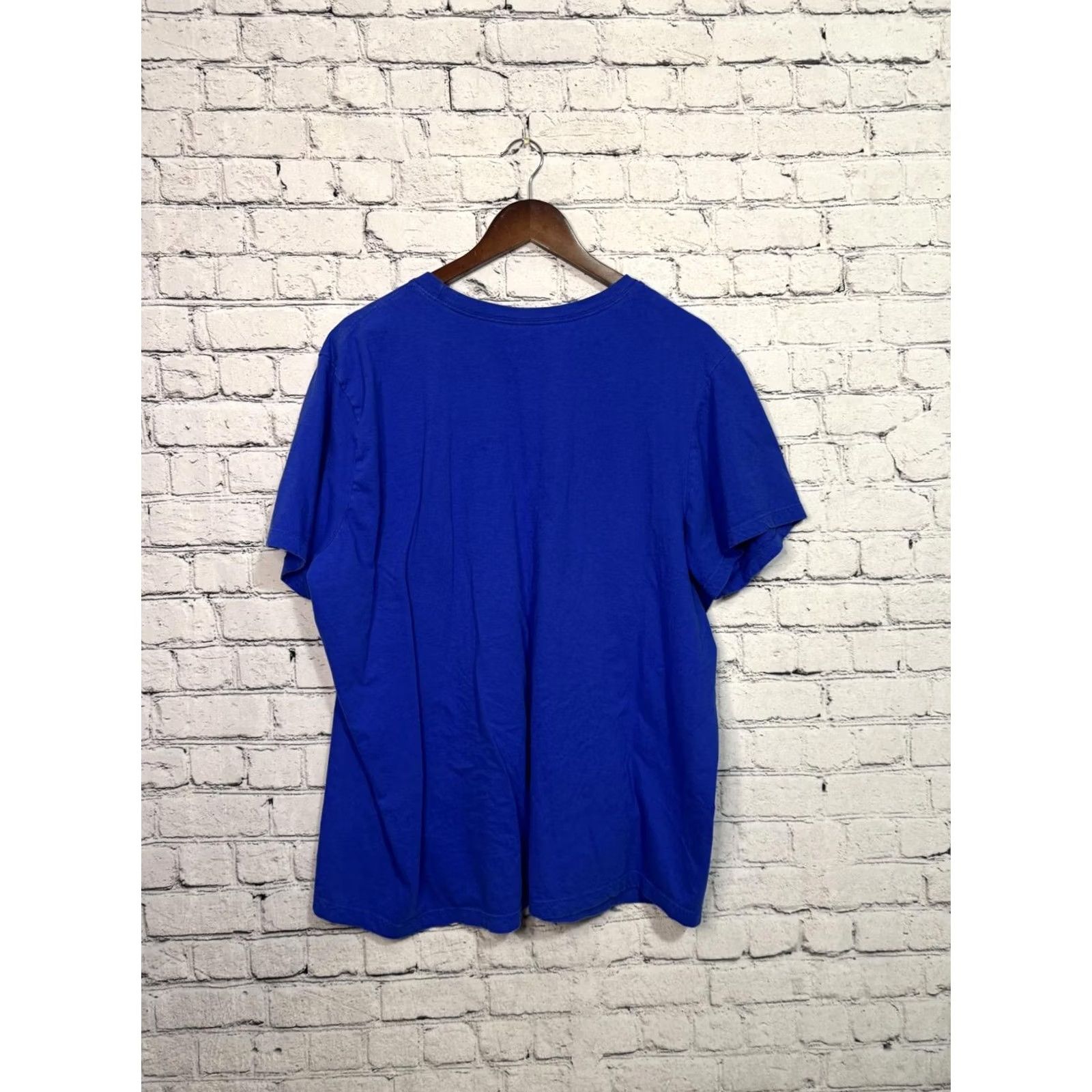 Nike Nike Sports International 1972 T-Shirt XXL Blue Men Crew Neck Short Sleeve Cotton Graphic Print Nike Swoosh Vintage No Size US XXL / EU 58 / 5 - 5 Thumbnail