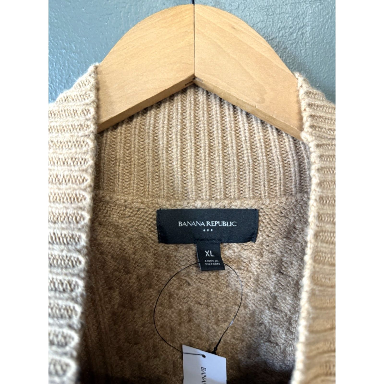 Banana Republic Banana Republic Womens Brown Long Sleeve Mock Neck Knit Sweatshirt XL NWT Size XL / US 12-14 / IT 48-50 - 3 Thumbnail