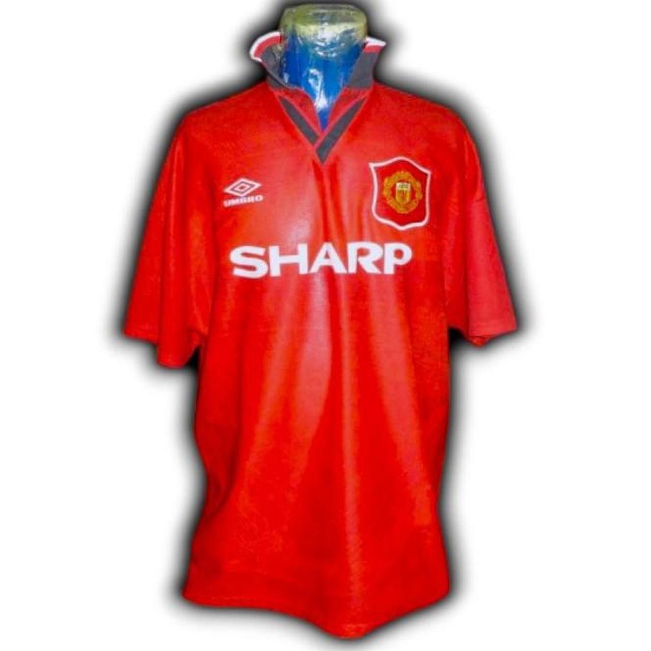 Umbro Manchester United England 1994 1995 1996 Home shirt jersey Size US XL / EU 56 / 4 - 4 Thumbnail
