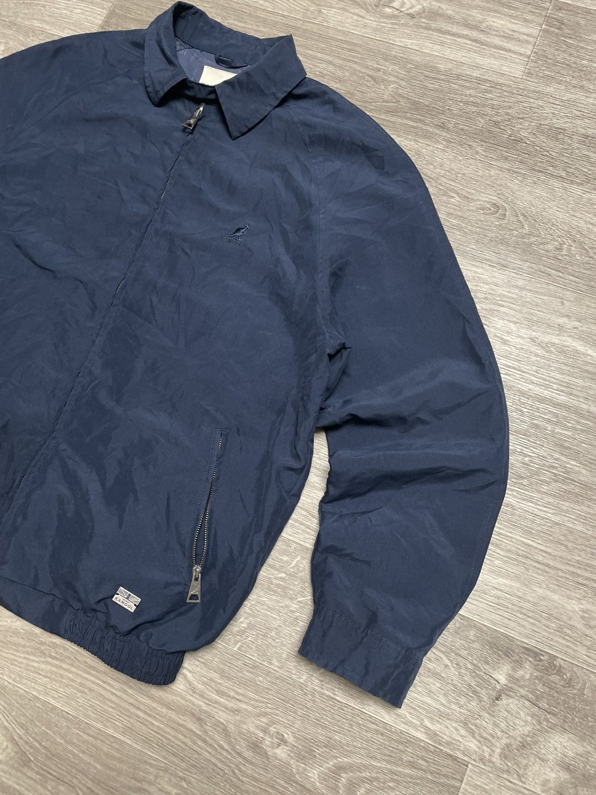 Kangol Vintage Kangol Navy Blue Light Jacket Overshirt 90s Size US M / EU 48-50 / 2 - 5 Thumbnail