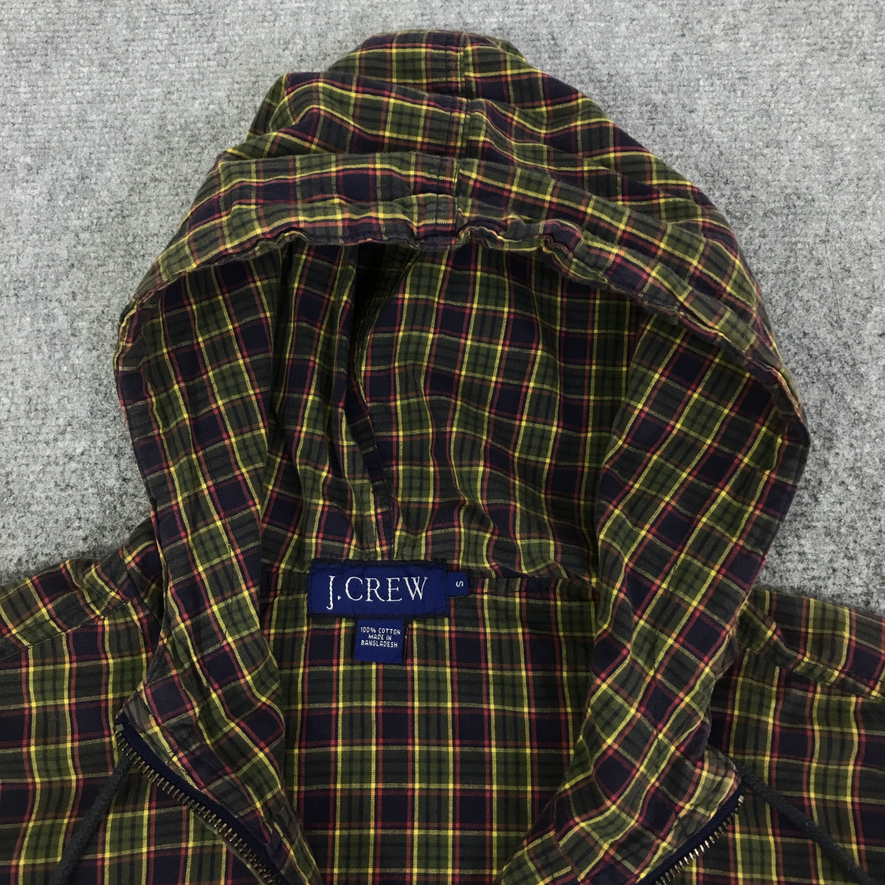J.Crew J.CREW TARTAN FLANNAL HALF ZIP JACKET K81B8 Size US S / EU 44-46 / 1 - 8 Thumbnail