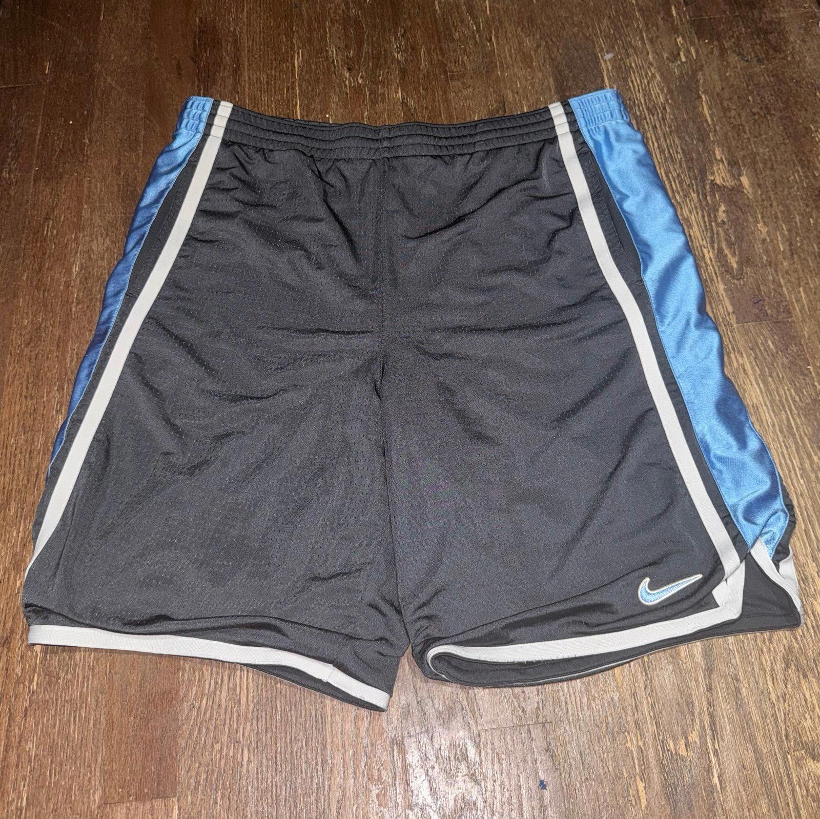 Nike Nike Silky Shiny Hoops Shorts Baby Blue Mesh Shorts Sz XL Size US 36 / EU 52 - 2 Thumbnail