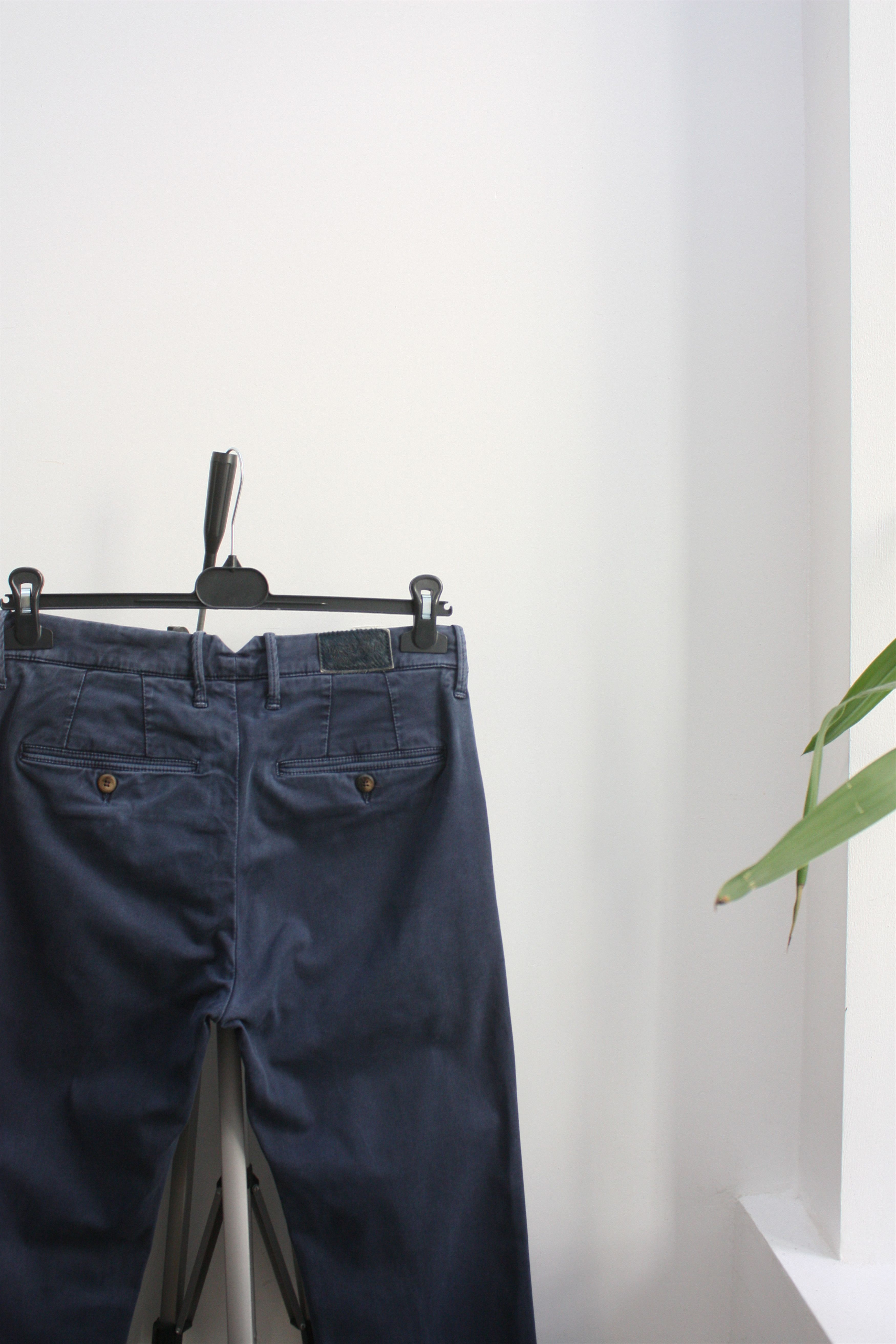 Jacob Cohen Navy Casual Pants Men's 29 Made In Italy