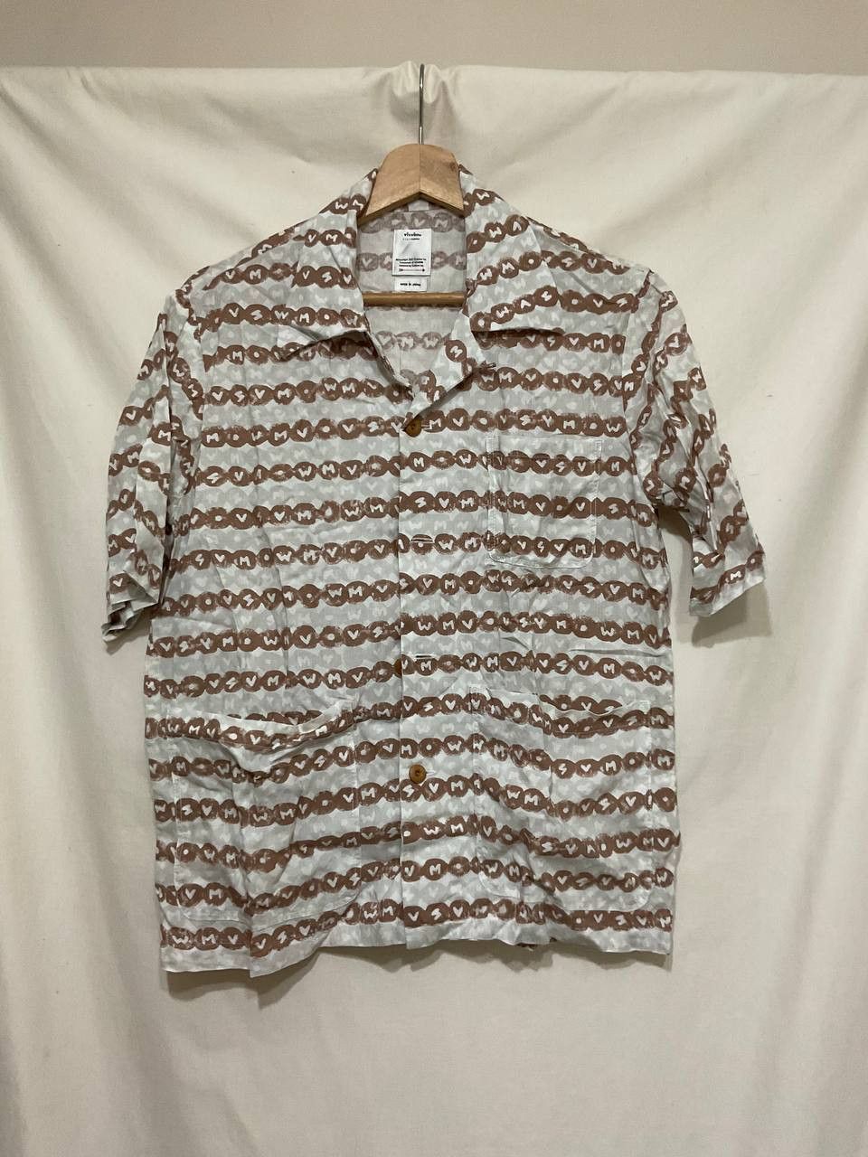 Visvim SS19 Ellery Shirt S/S Haveli Size US S / EU 44-46 / 1 - 1 Thumbnail