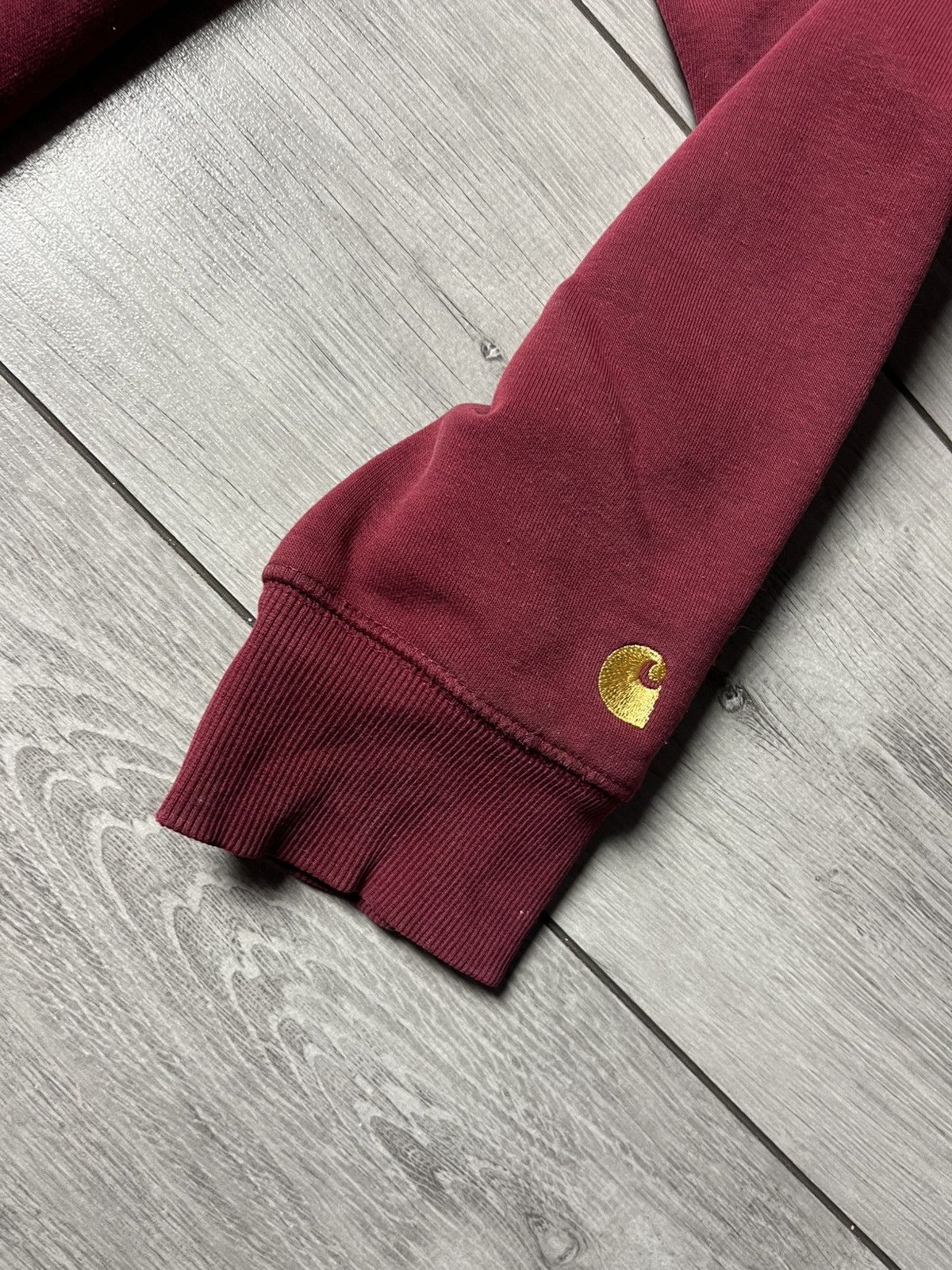 Carhartt Wip Carhartt basic hoodie logo sleeve size Large Size US L / EU 52-54 / 3 - 4 Thumbnail