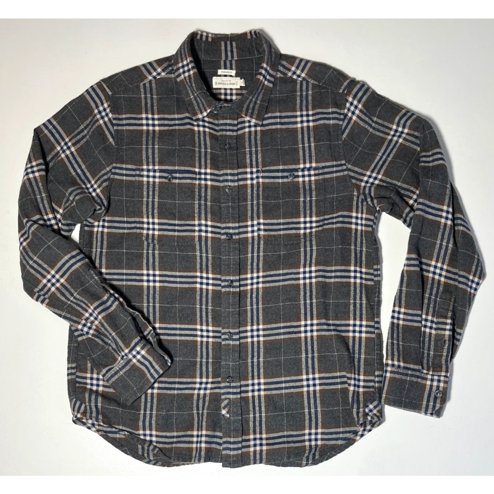 Outdoor Research MEN'S Bridge & Burn Flannel Shirt Plaid Standard Fit Sz M Size US M / EU 48-50 / 2 - 4 Thumbnail