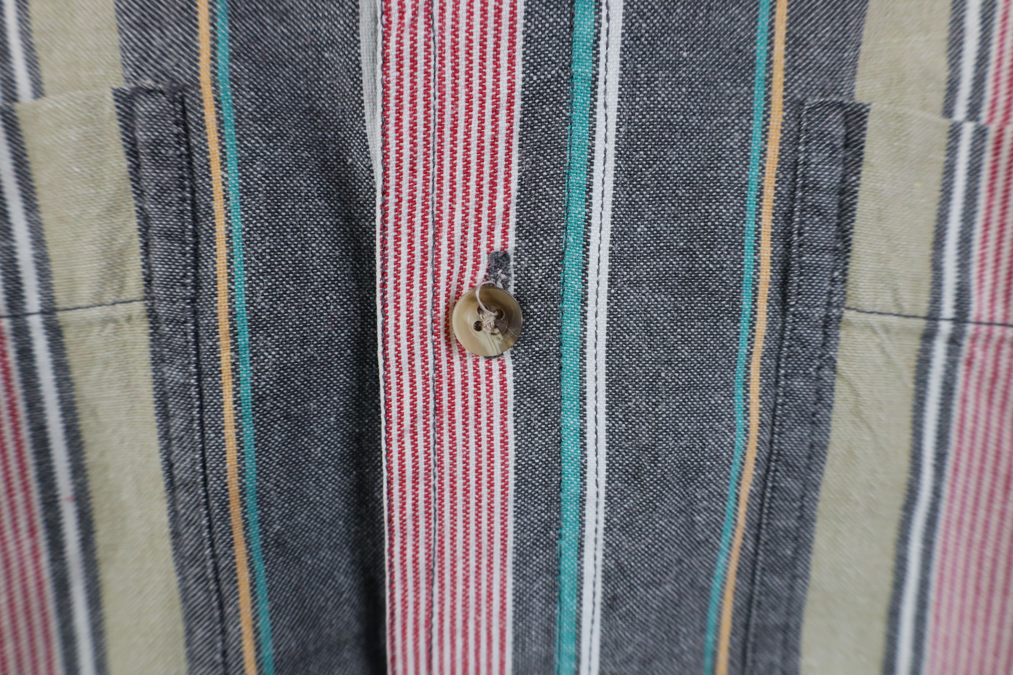 Vintage Vintage 90s Streetwear Short Sleeve Button Down Shirt Size US L / EU 52-54 / 3 - 4 Thumbnail