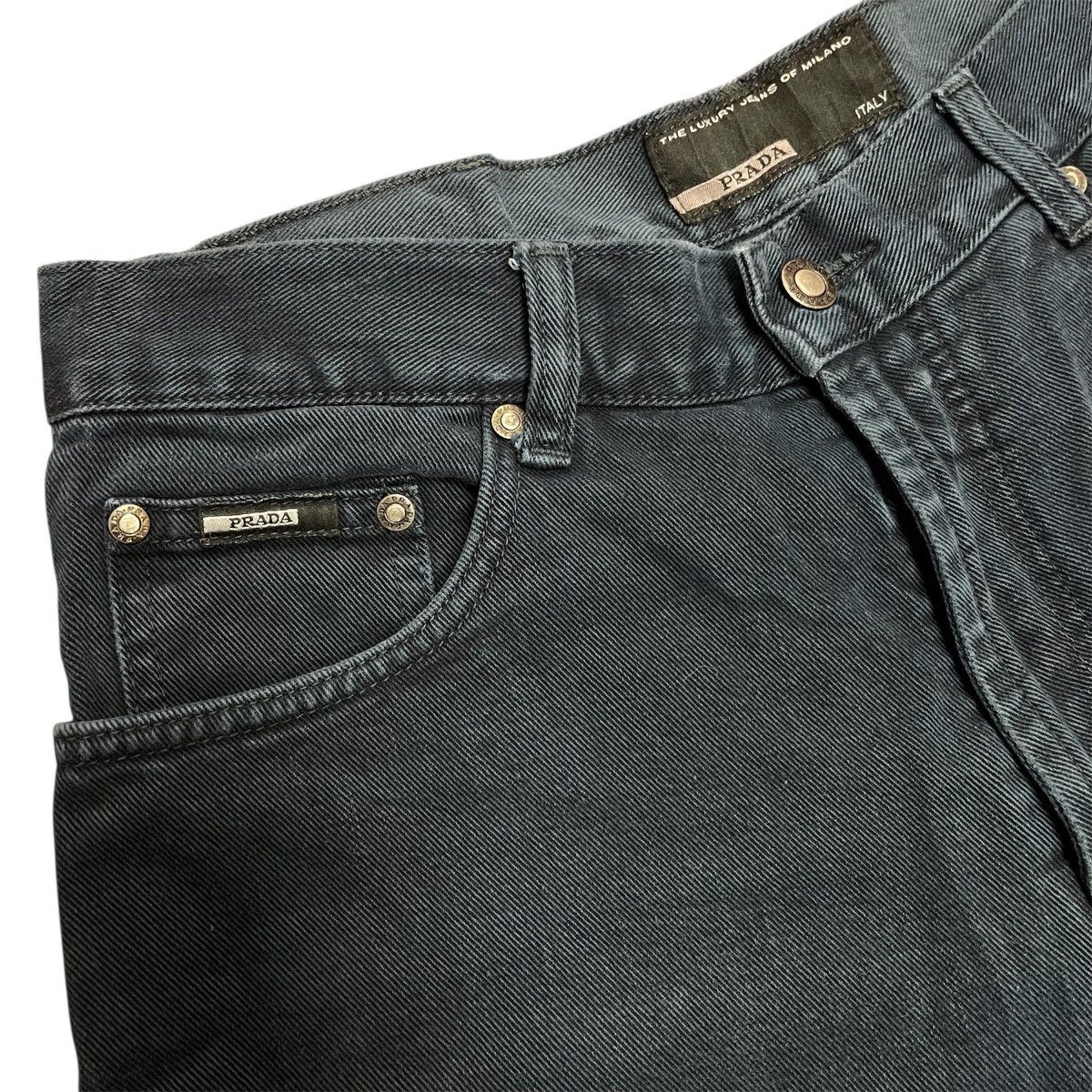 Prada PRADA STRAIGHT CUT DENIM PANTS Size US 34 / EU 50 - 3 Thumbnail