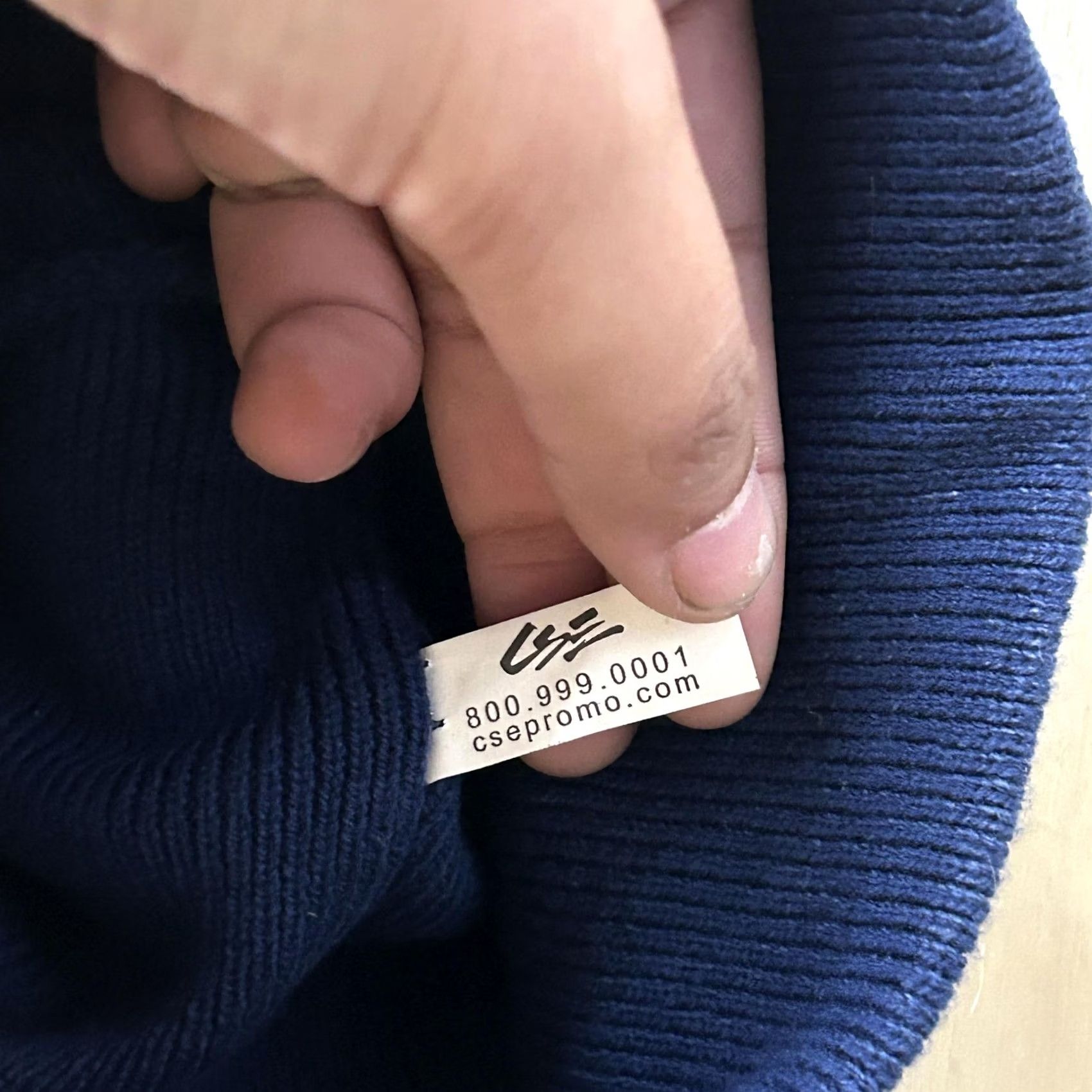 Vintage Miller Beanie Mens One Size Blue Embroidered Miller Logo Good Call Winter Hat Size ONE SIZE - 7 Thumbnail